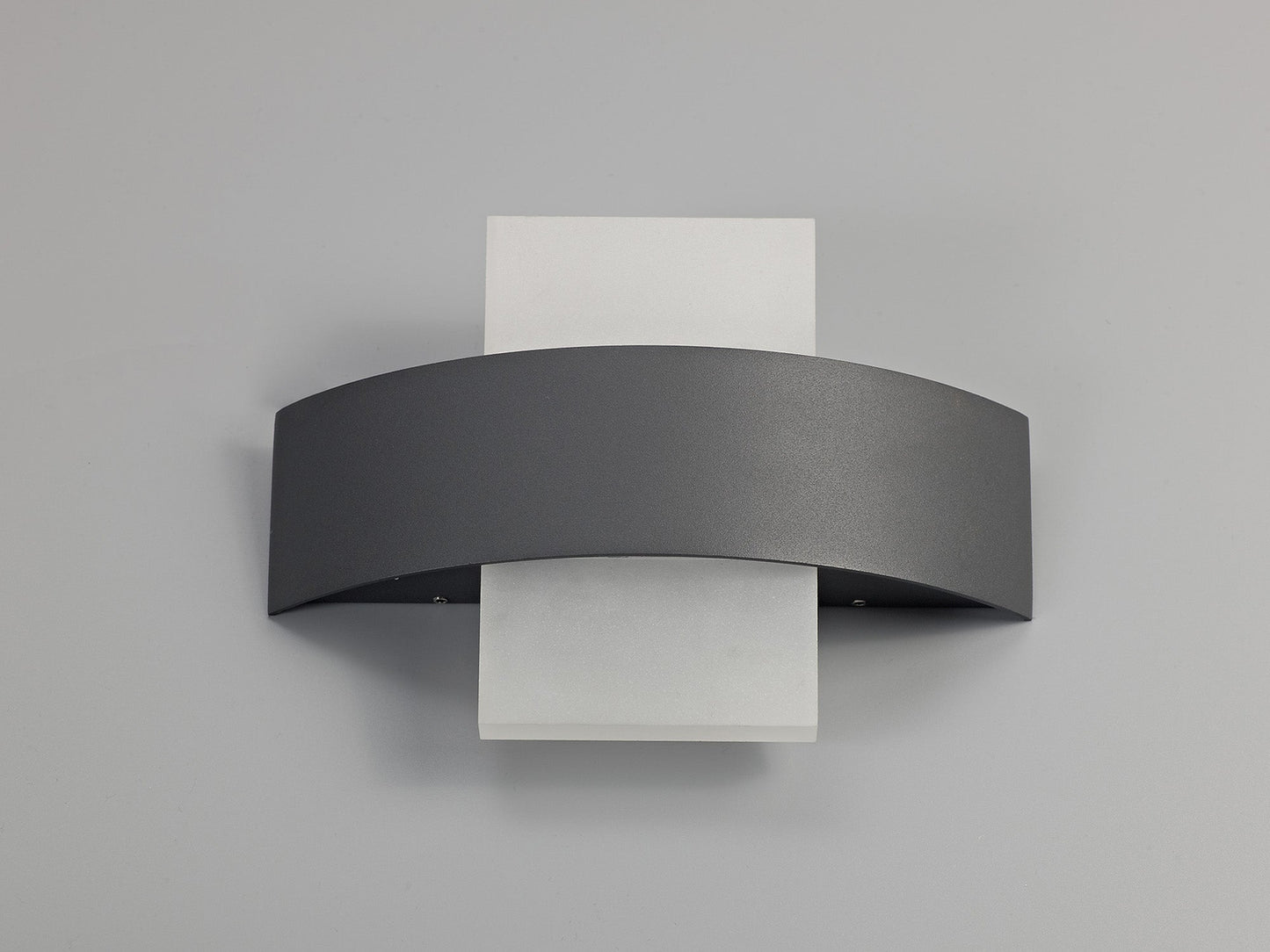 Malt Up & Downward Lighting Wall Lamp, 2 x 5W LED, 3000K, 850lm, IP54, Anthracite, 3yrs Warranty