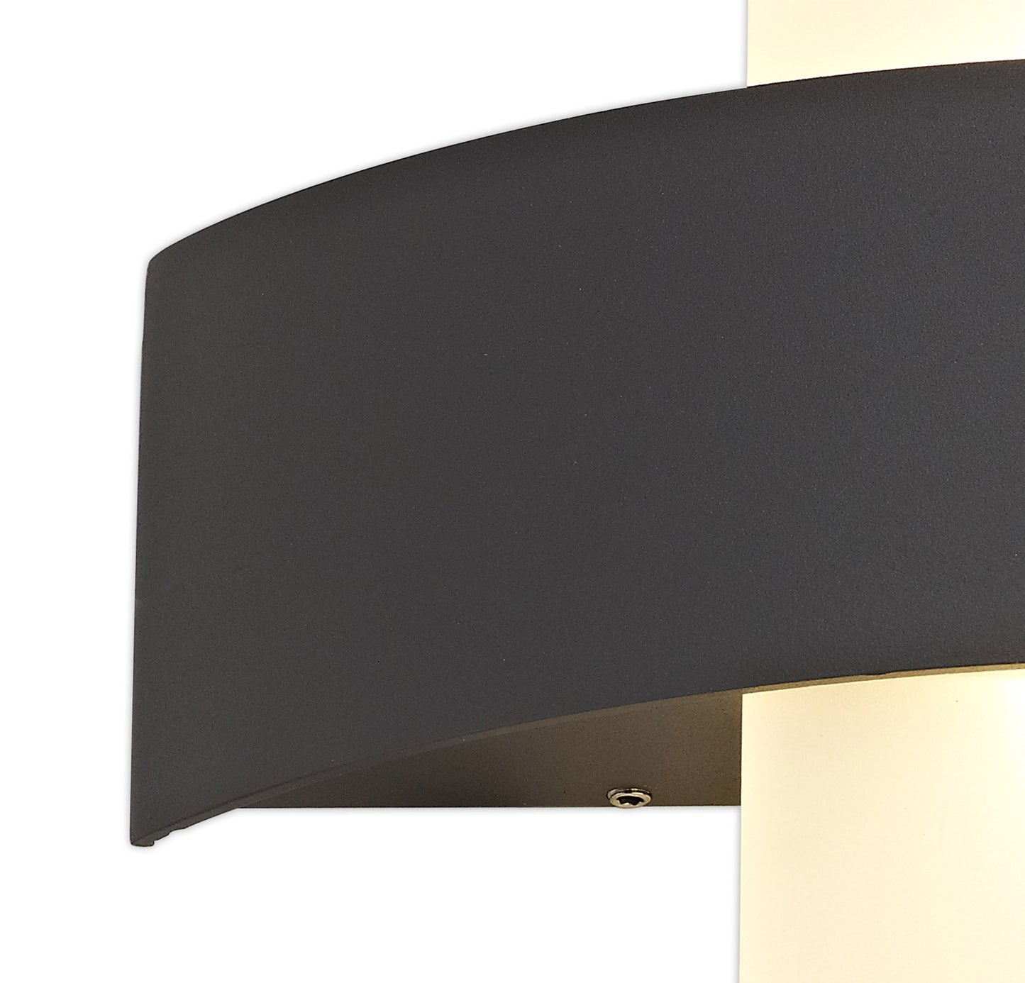 Malt Up & Downward Lighting Wall Lamp, 2 x 5W LED, 3000K, 850lm, IP54, Anthracite, 3yrs Warranty