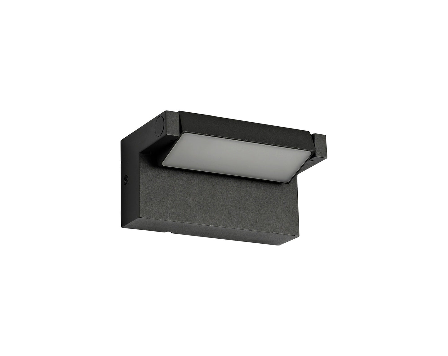 Mellor Wall Lamp Adjustable, 1 x 10W LED, 3000K, 720lm, IP54, Graphite Black, 3yrs Warranty