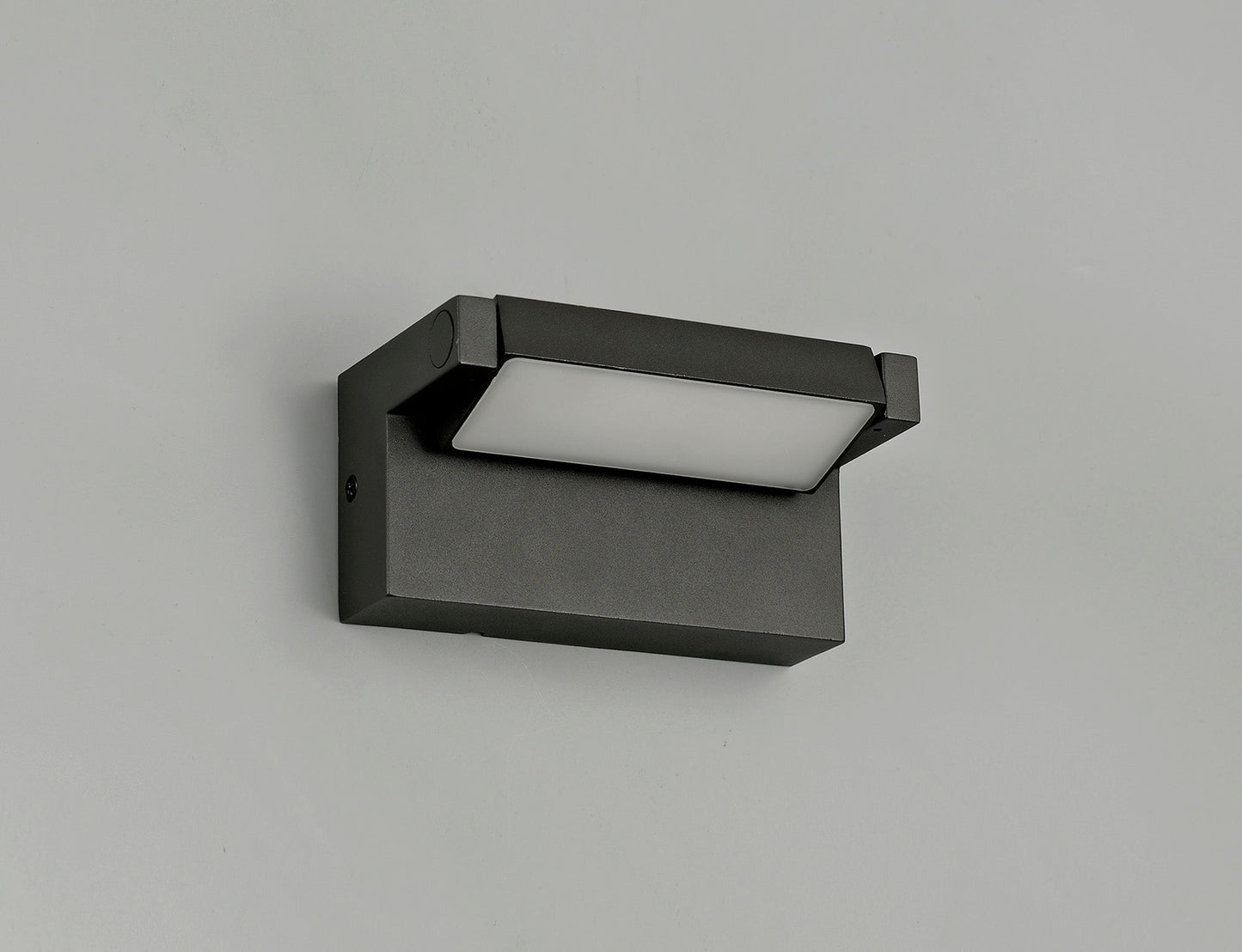 Mellor Wall Lamp Adjustable, 1 x 10W LED, 3000K, 720lm, IP54, Graphite Black, 3yrs Warranty