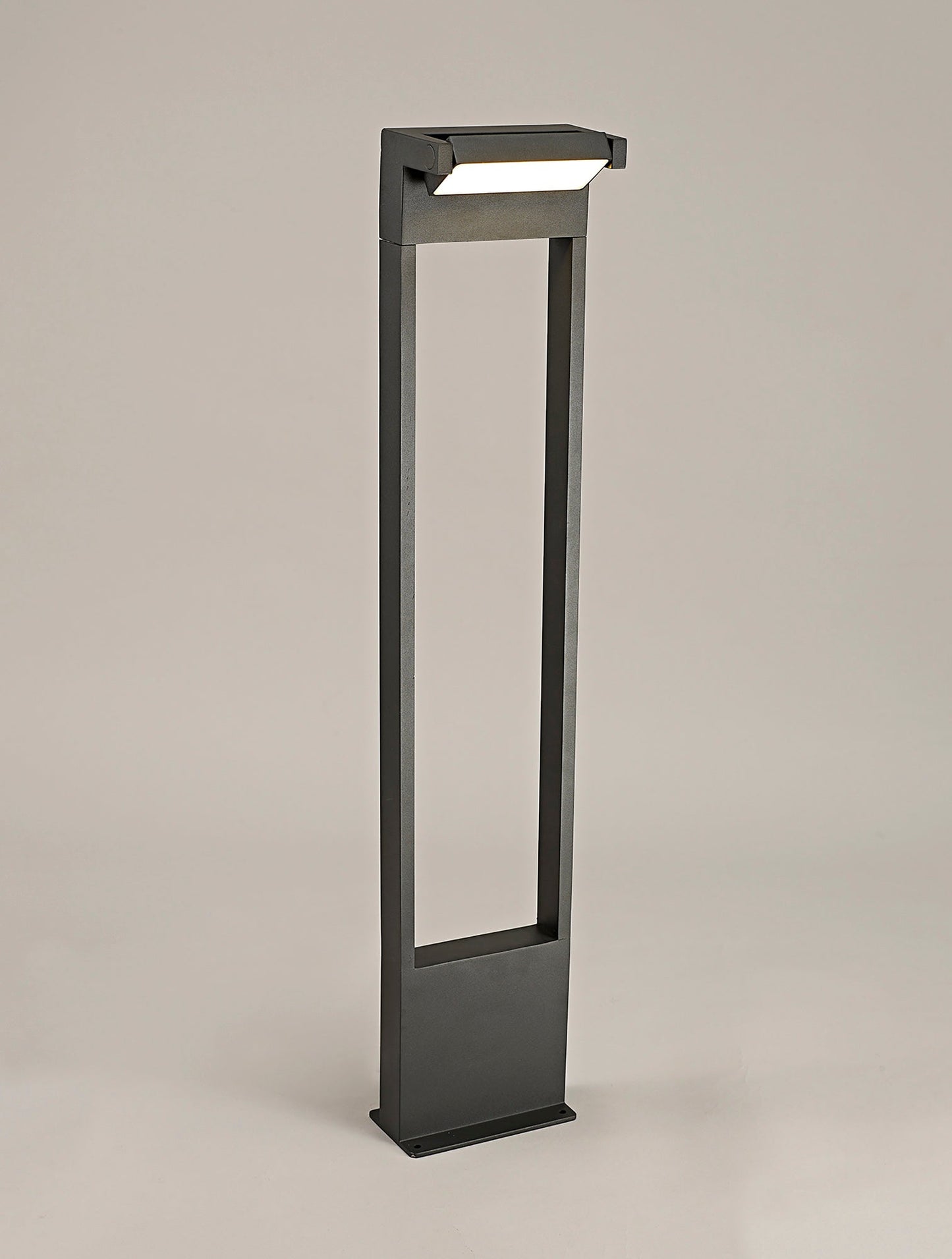 Mellor Tall Post, 1 x 10W LED, 3000K, 720lm, IP54, Graphite Black, 3yrs Warranty