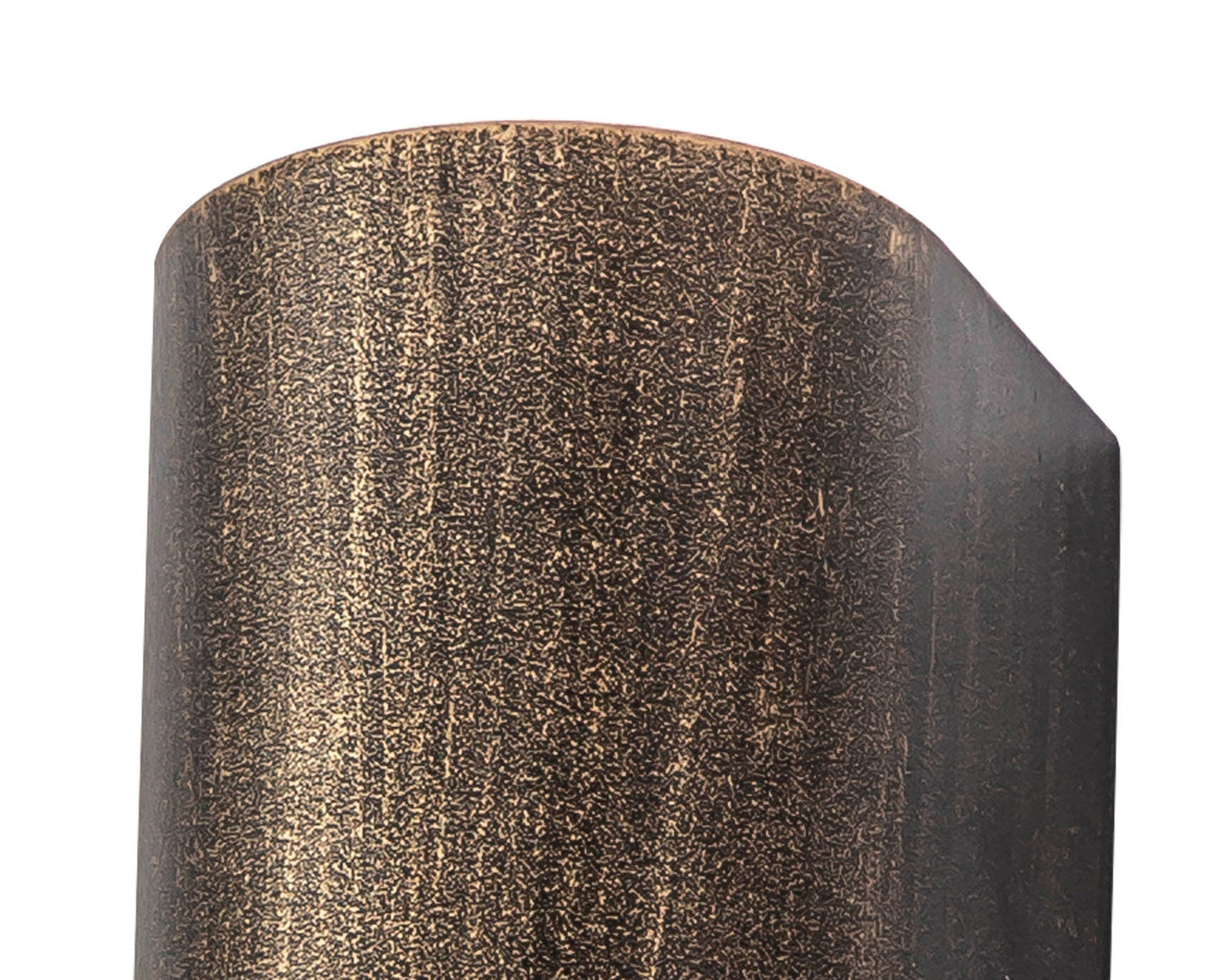 Mill Curved Wall Lamp, 2 x GU10, IP54, Black and Gold