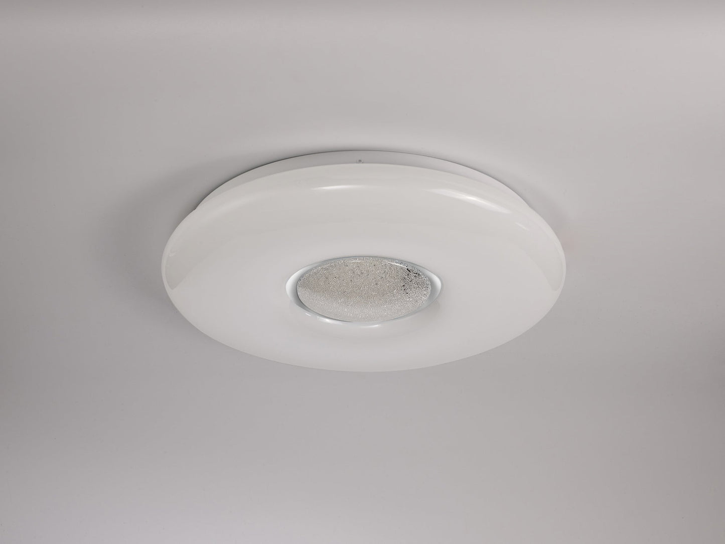 Moorside Ceiling, 1 x 24W LED, CCT Switchable 3000 and 4000 and 6000K, 2032lm, Opal White, 3yrs Warranty 2