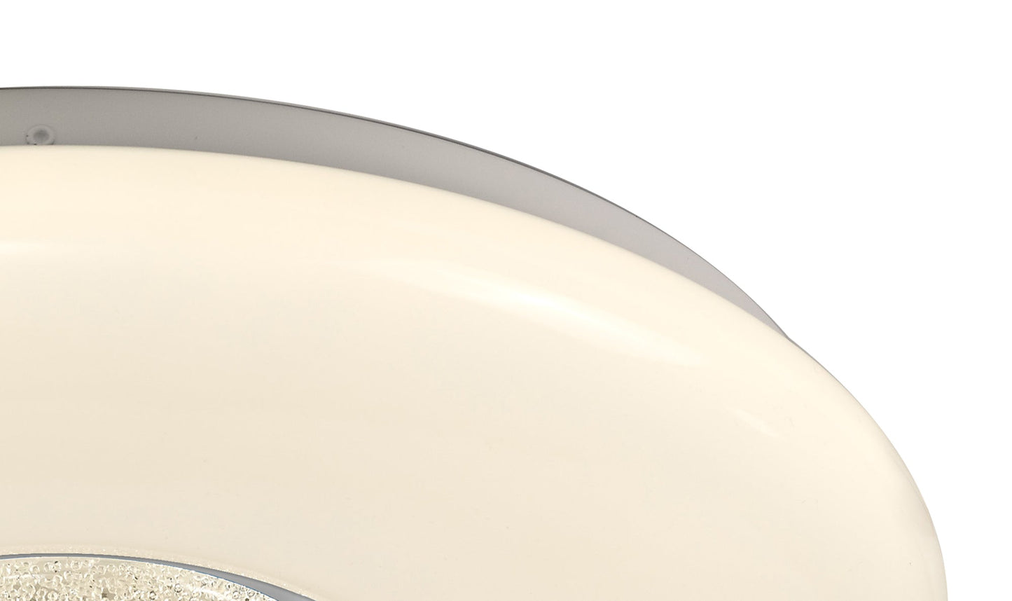 Moorside Ceiling, 1 x 24W LED, CCT Switchable 3000 and 4000 and 6000K, 2032lm, Opal White, 3yrs Warranty 2