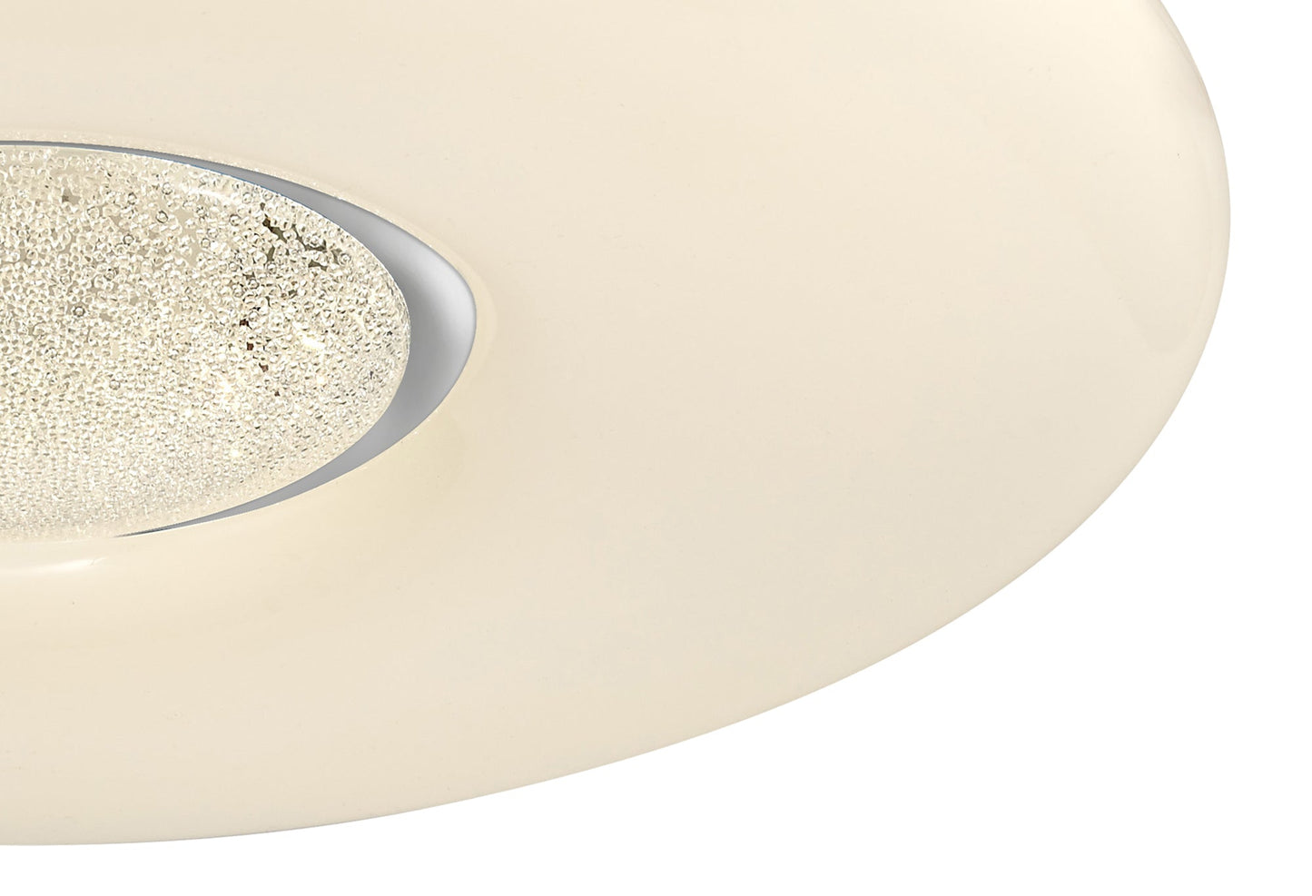 Moorside Ceiling, 1 x 24W LED, CCT Switchable 3000 and 4000 and 6000K, 2032lm, Opal White, 3yrs Warranty 2