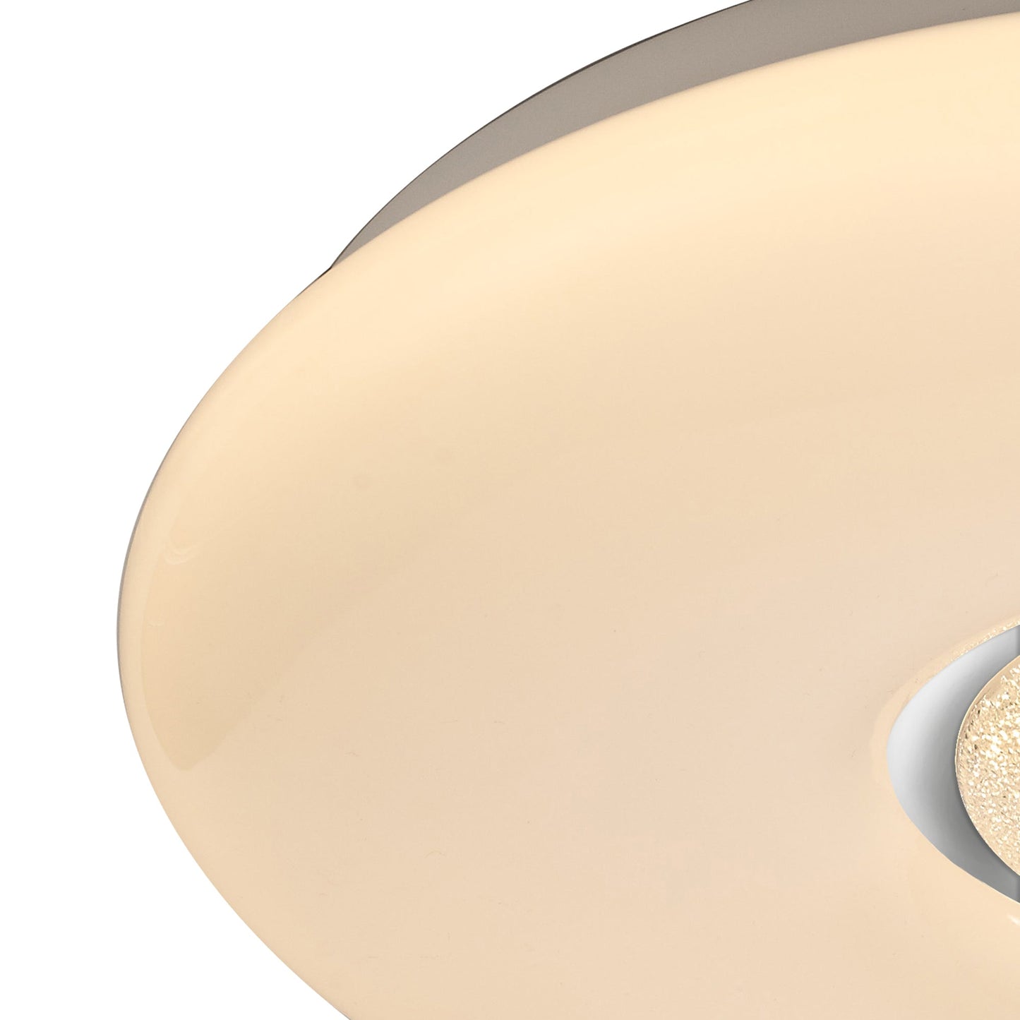 Moorside Ceiling, 1 x 24W LED, CCT Switchable 3000 and 4000 and 6000K, 2032lm, Opal White, 3yrs Warranty 2