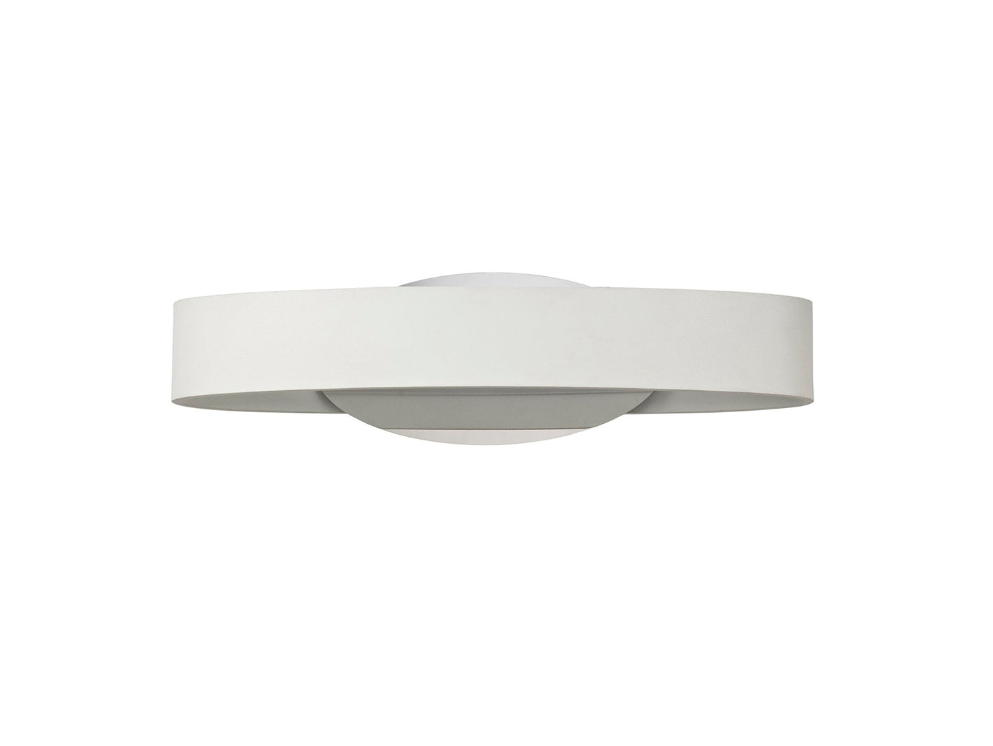 Morfa Wall Lamp, 1 x 6W LED, 3000K, 480lm, White and Polished Chrome, 3yrs Warranty 2