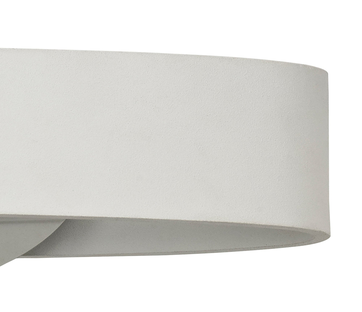 Morfa Wall Lamp, 1 x 6W LED, 3000K, 480lm, White and Polished Chrome, 3yrs Warranty 2