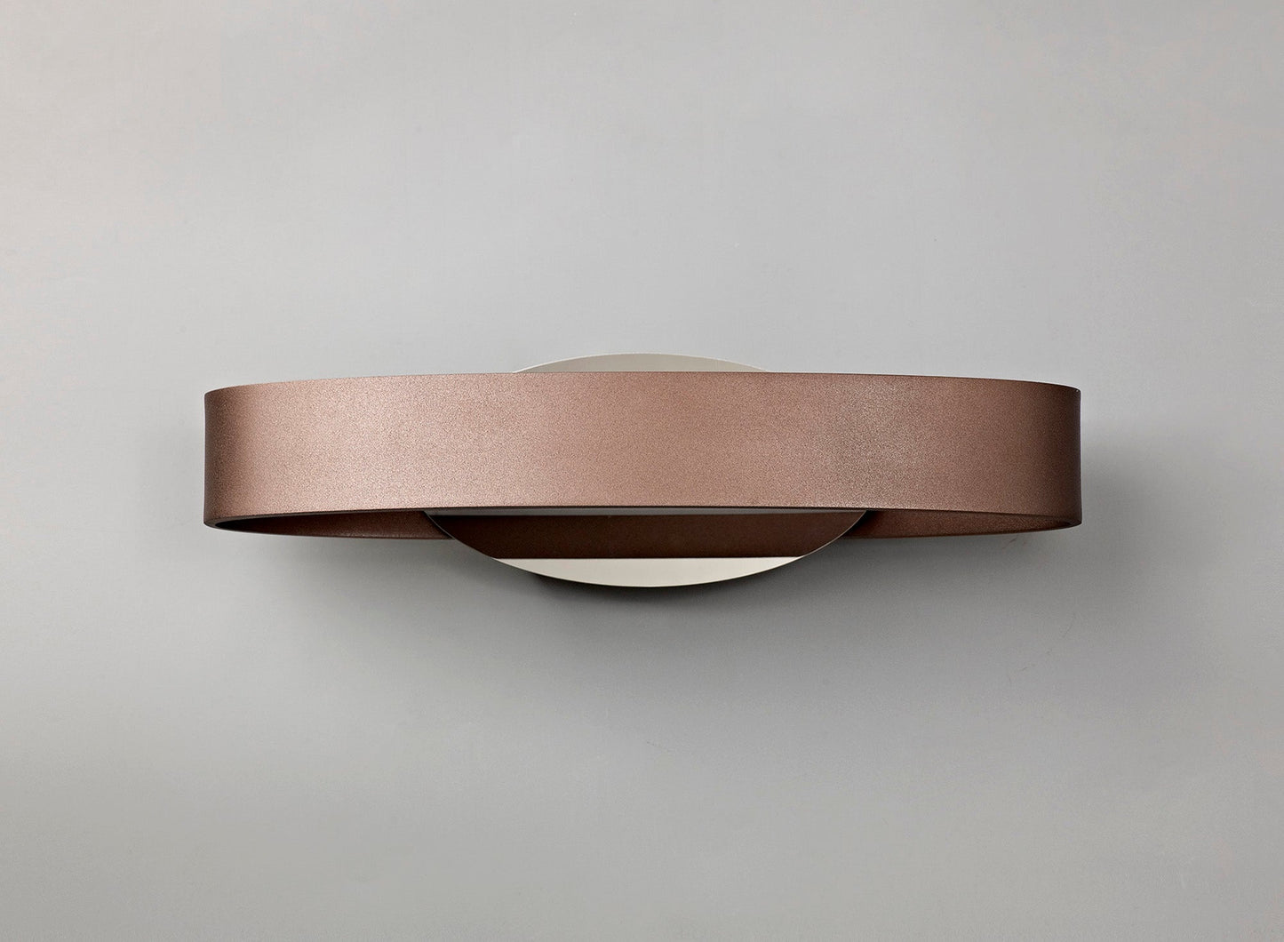 Morfa Wall Lamp, 1 x 6W LED, 3000K, 480lm, Satin Brown and Polished Chrome, 3yrs Warranty 2