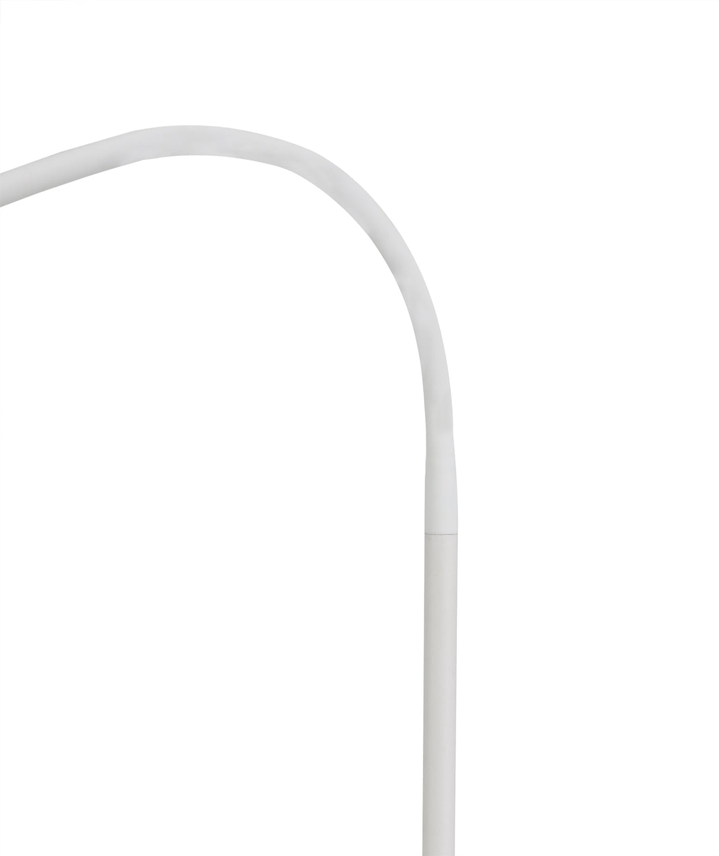 Moss Flexible Table Lamp, 1 Light E27 Satin White and Satin Nickel