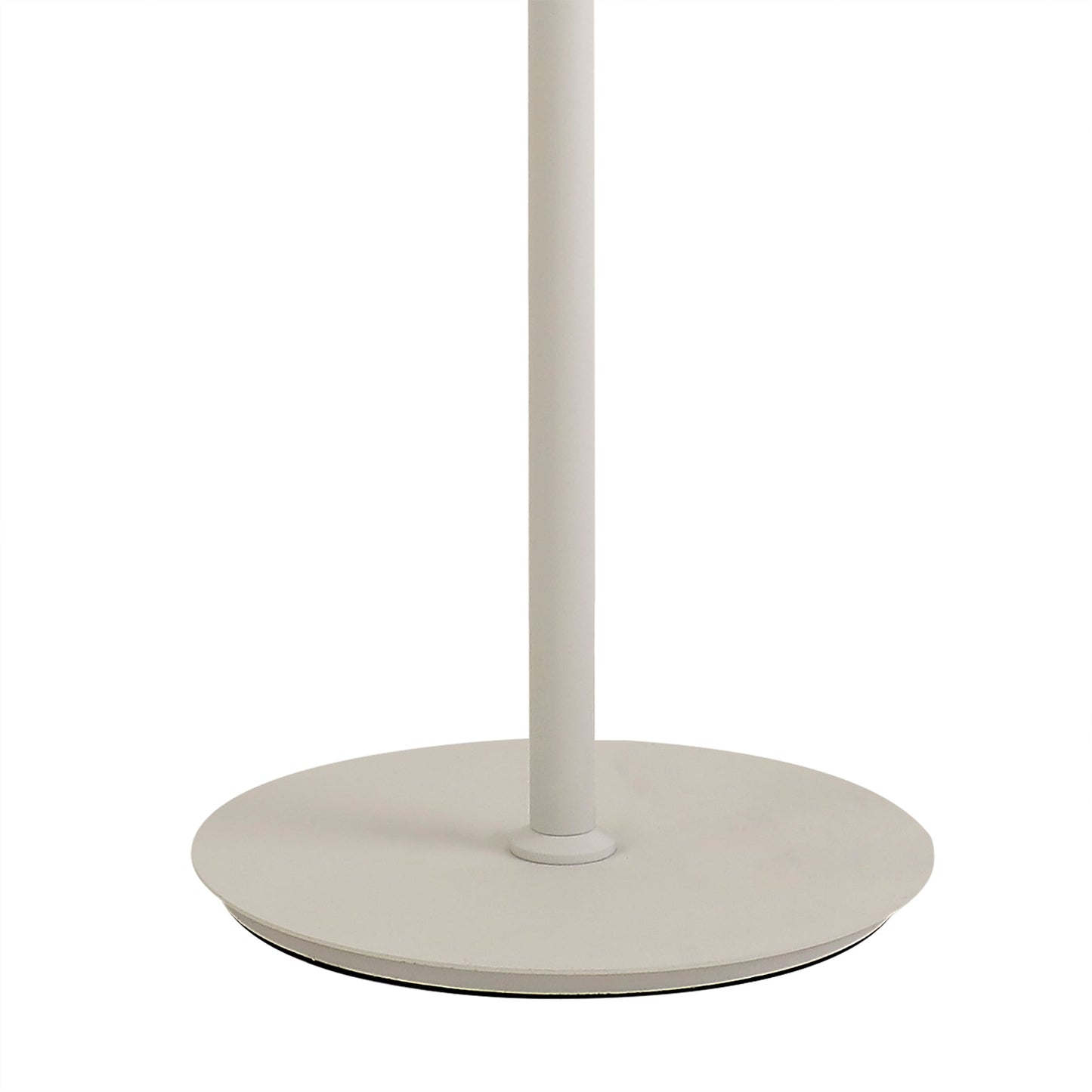 Moss Flexible Floor Lamp, 3 Light E27 Satin White and Satin Nickel