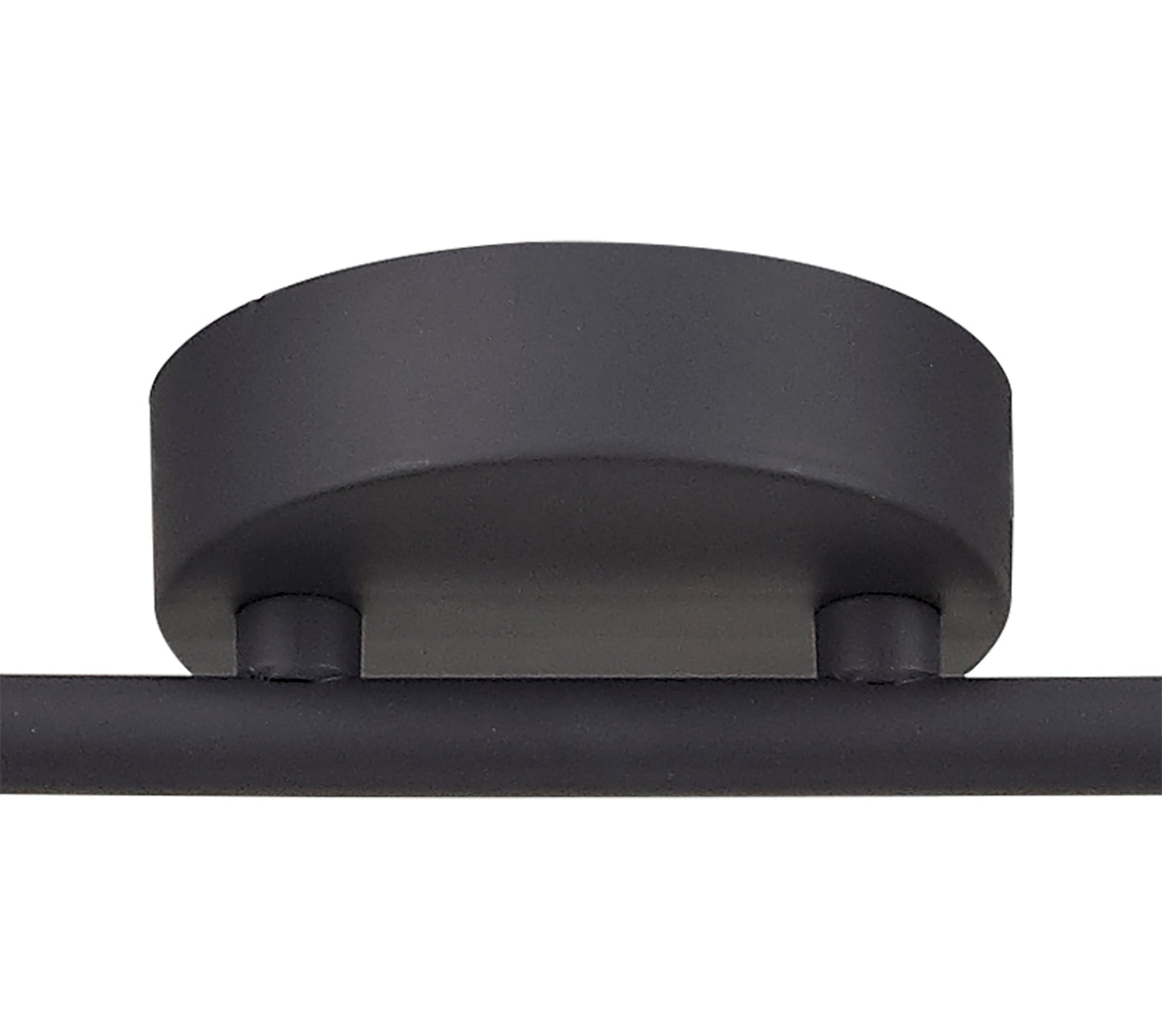 Mossrose Adjustable Linear Bar Spotlight, 4 x GU10 Max 10W LED, Matt Grey and Polished Chrome