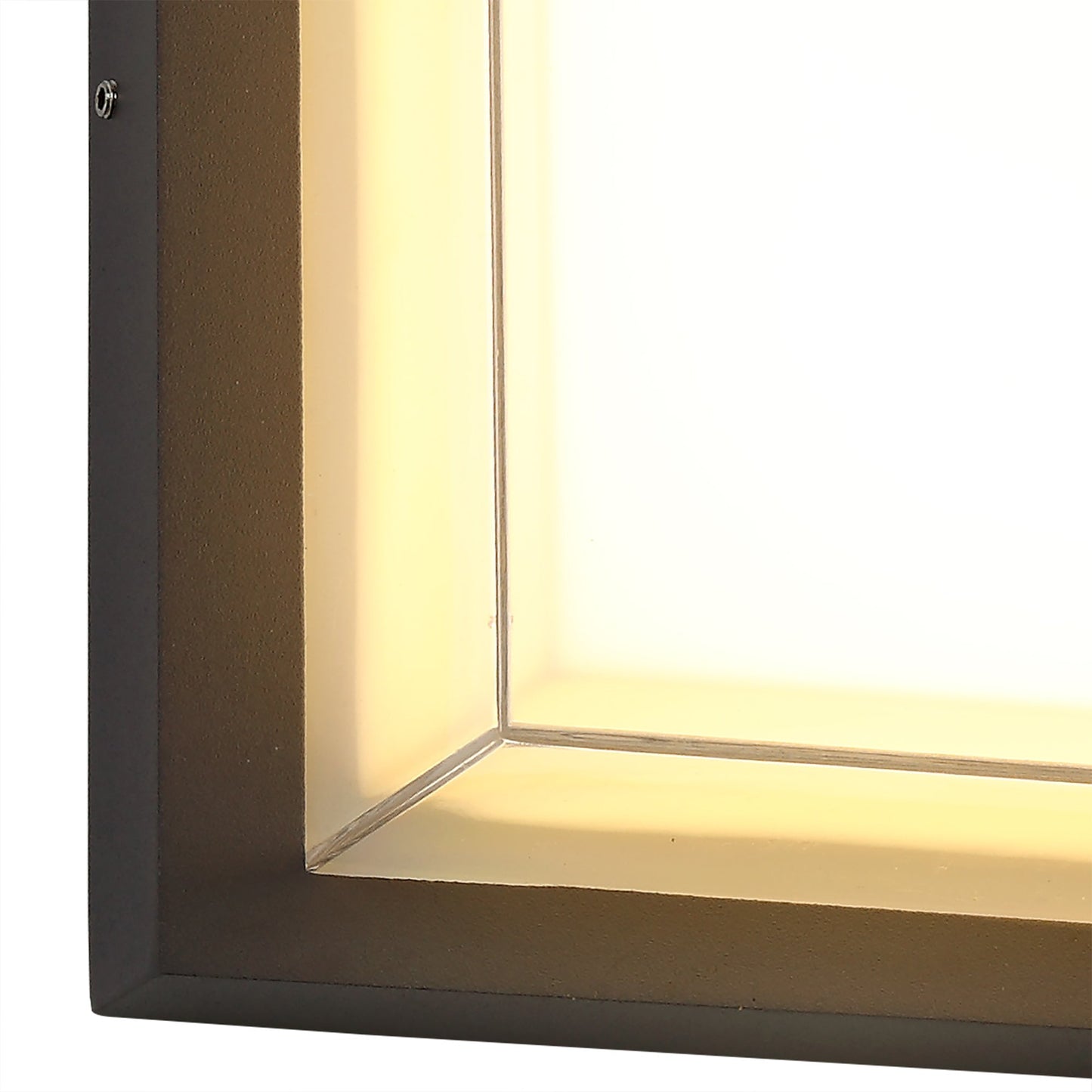 Norley Wall Lamp, 1 x 16W LED, 3000K, 1135lm, IP65, Anthracite and Opal and Clear PC, 3yrs Warranty