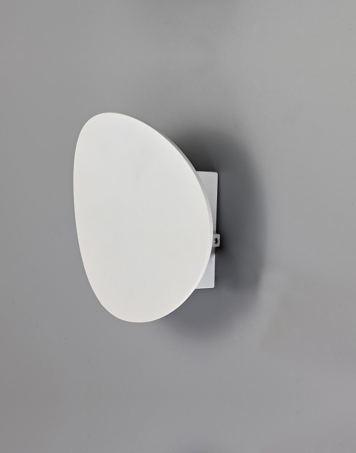 Oak Wall Lamp, 1 x 6W LED, 3000K, 700lm, IP54, Sand White, 3yrs Warranty