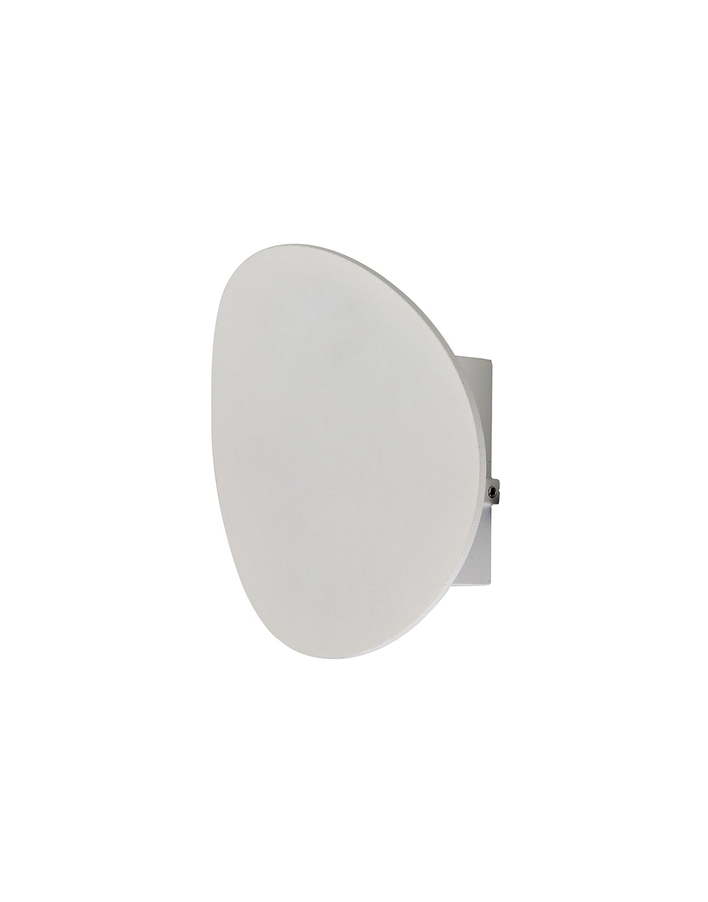 Oak Wall Lamp, 1 x 6W LED, 3000K, 700lm, IP54, Sand White, 3yrs Warranty