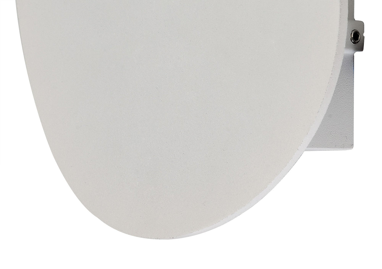 Oak Wall Lamp, 1 x 6W LED, 3000K, 700lm, IP54, Sand White, 3yrs Warranty