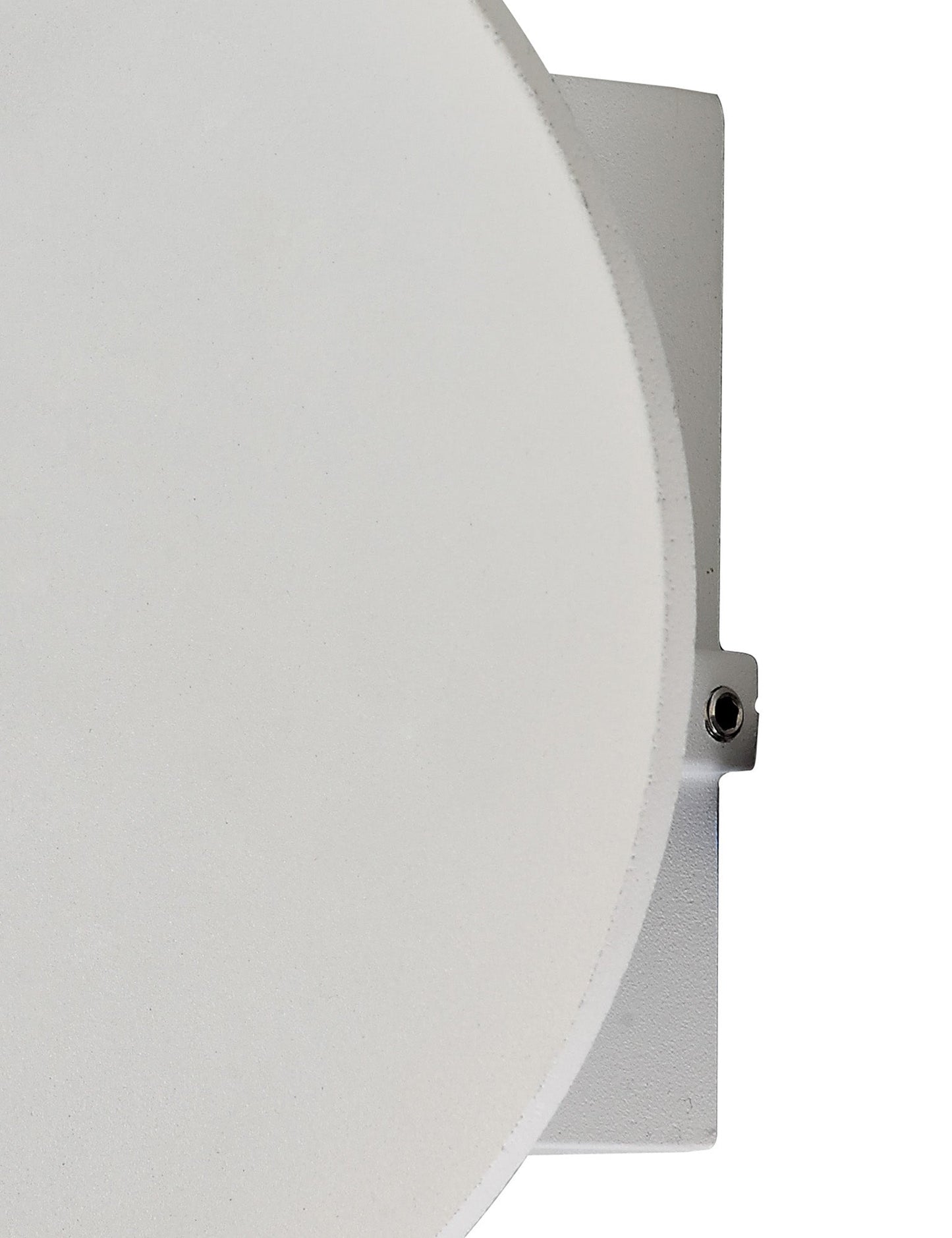 Oak Wall Lamp, 1 x 6W LED, 3000K, 700lm, IP54, Sand White, 3yrs Warranty