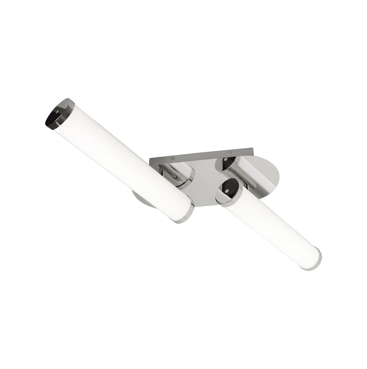 Oatlands Ceiling Lamp, 2 x 9W LED, 4000K, 1153lm, IP44, Polished Chrome, 3yrs Warranty 2