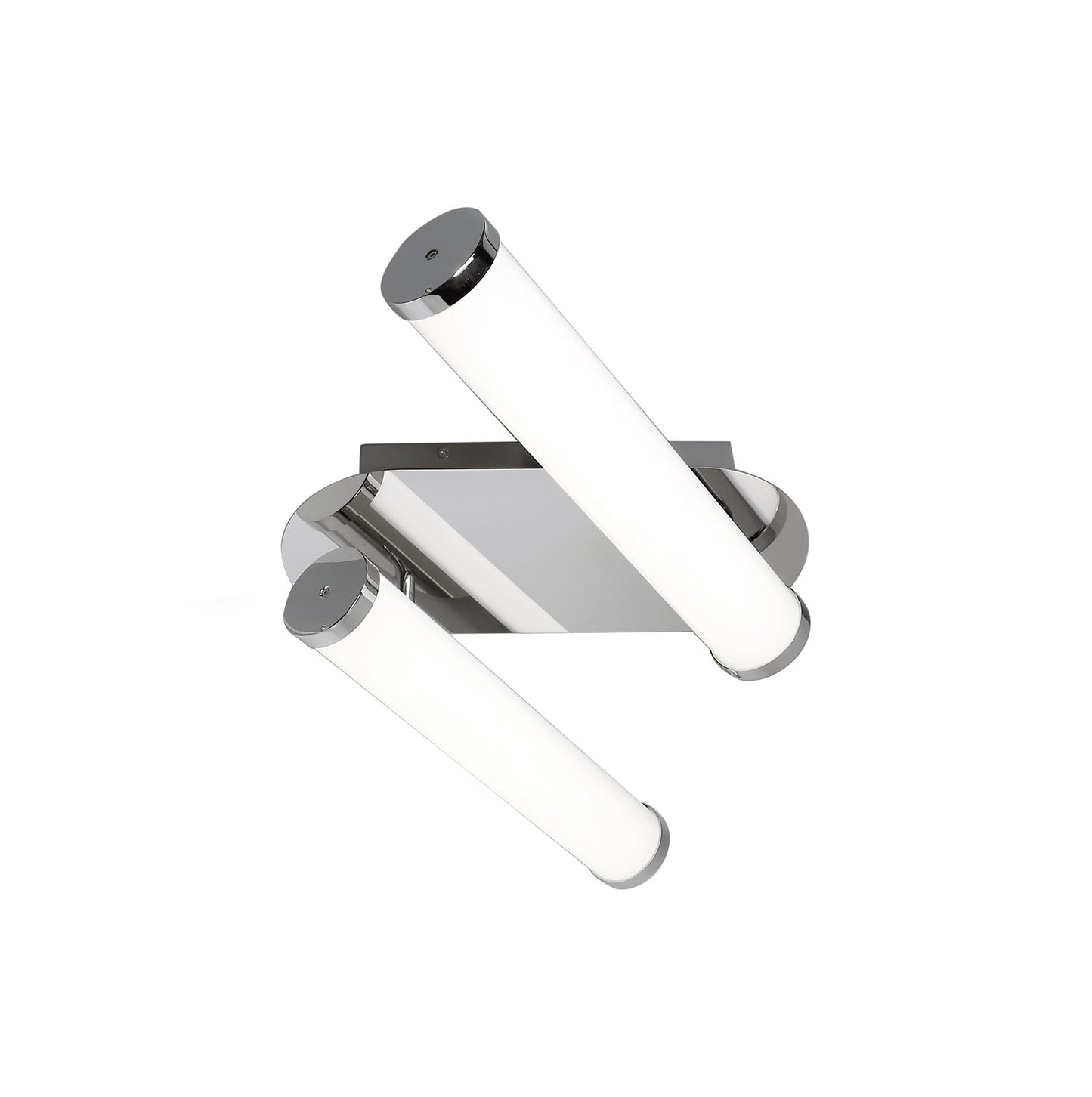 Oatlands Ceiling Lamp, 2 x 9W LED, 4000K, 1153lm, IP44, Polished Chrome, 3yrs Warranty 2