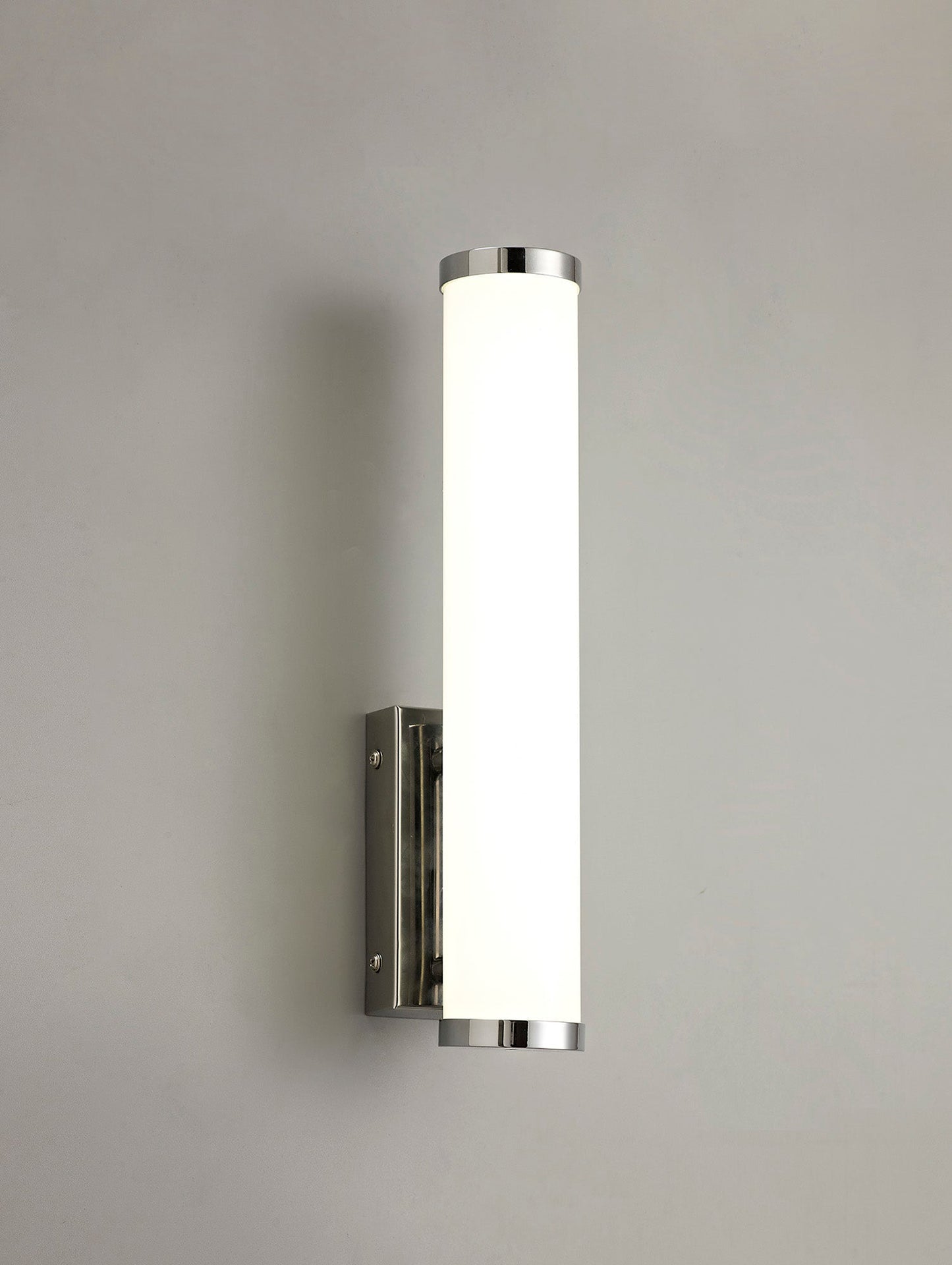 Oatlands Wall Lamp Small, 1 x 9W LED, 4000K, 621lm, IP44, Polished Chrome, 3yrs Warranty 2