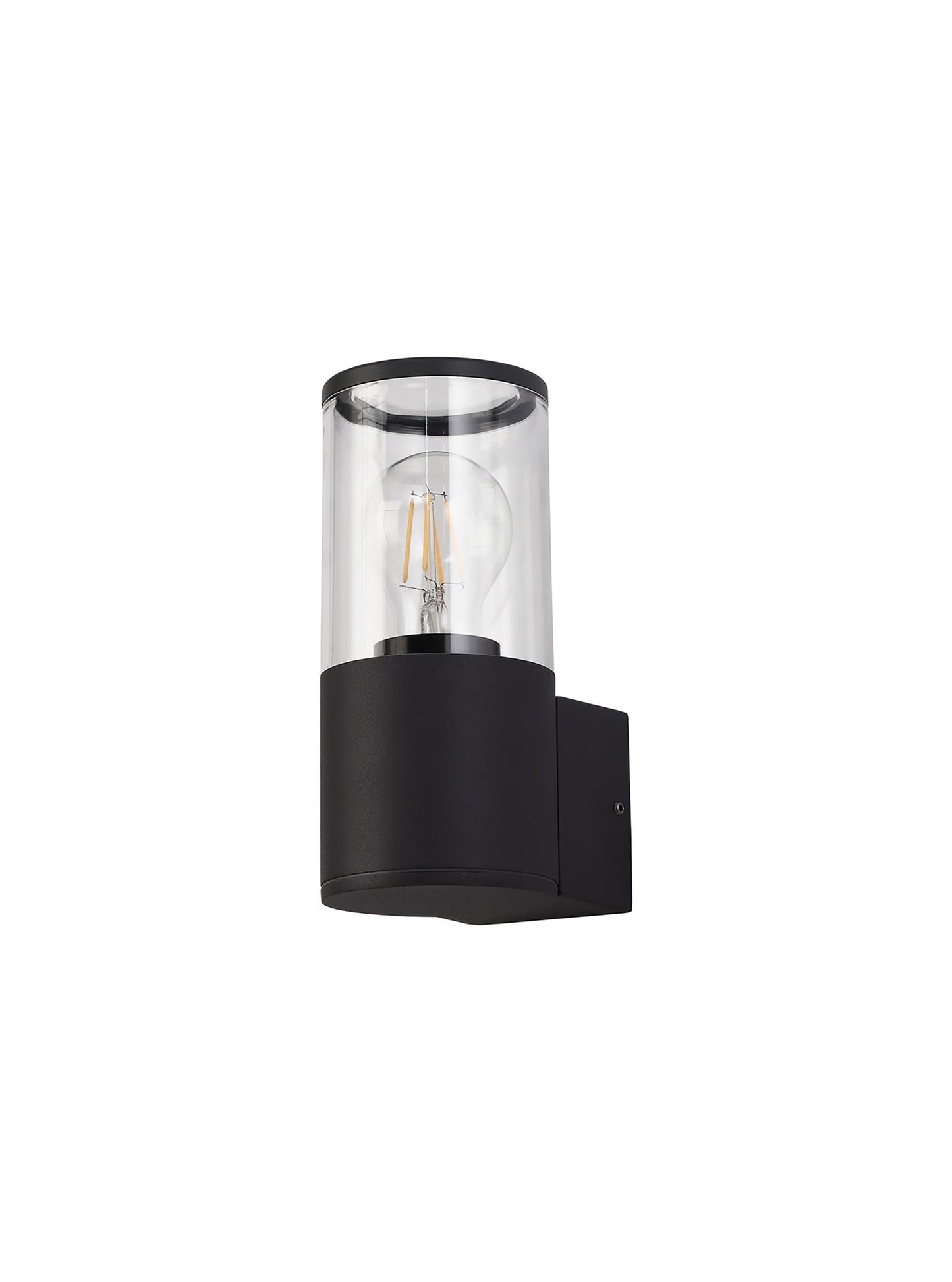 Paddock Wall Lamp 1 x E27, IP54, Anthracite and Clear, 2yrs Warranty