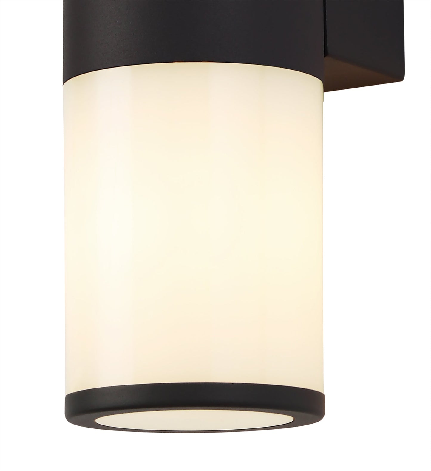 Paddock Wall Lamp 2 x E27, IP54, Anthracite and Opal, 2yrs Warranty