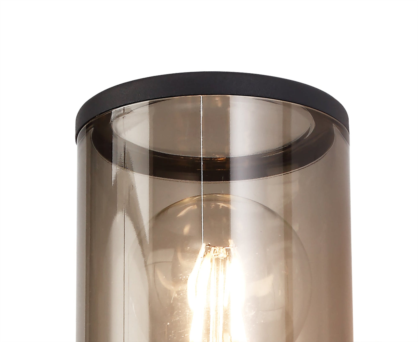 Paddock Wall Lamp 2 x E27, IP54, Anthracite and Smoked, 2yrs Warranty