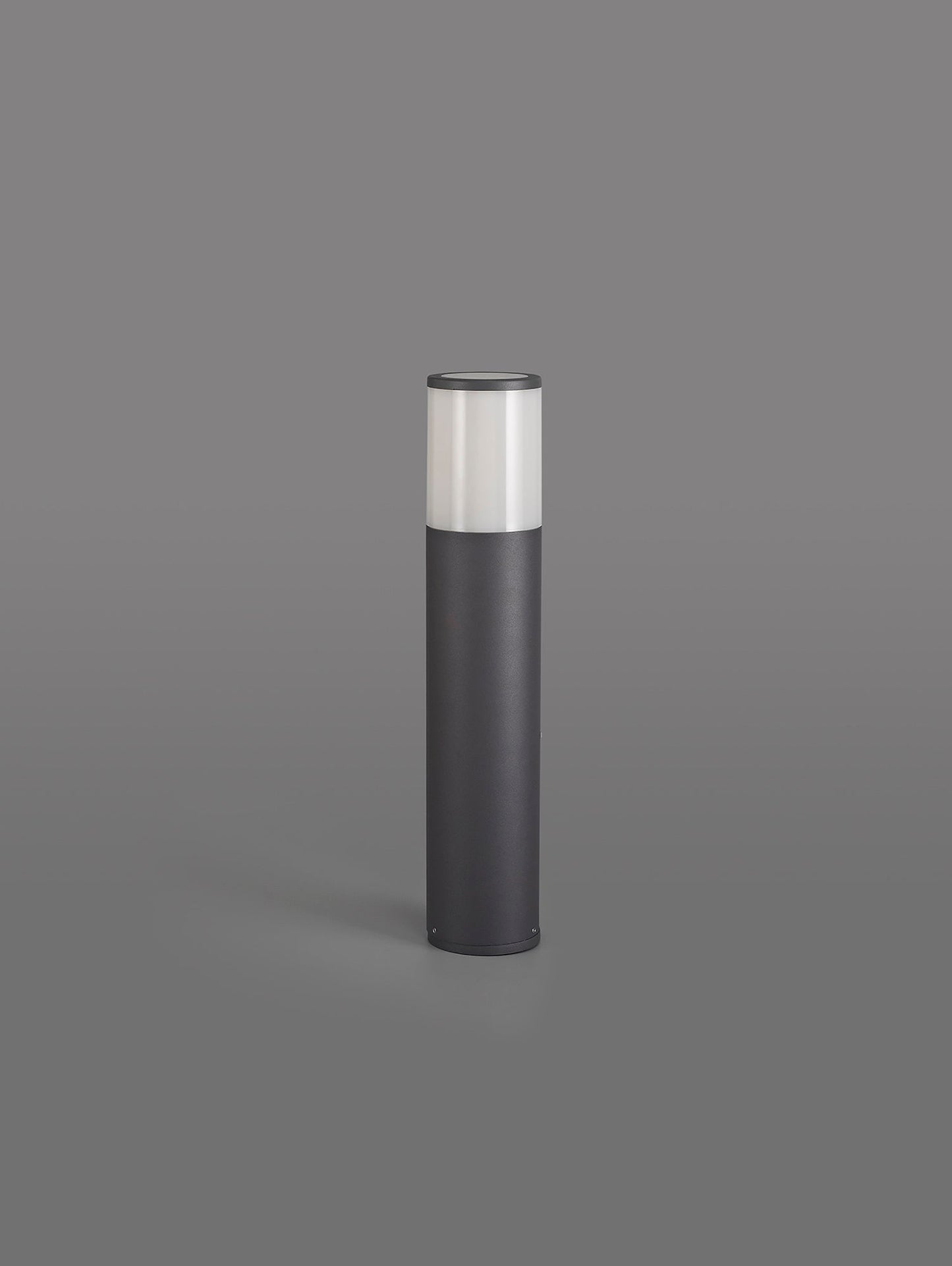 Paddock 45cm Post Lamp 1 x E27, IP54, Anthracite and Opal, 2yrs Warranty