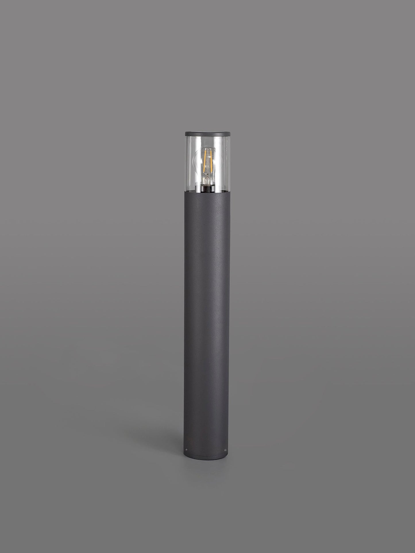 Paddock 65cm Post Lamp 1 x E27, IP54, Anthracite and Clear, 2yrs Warranty