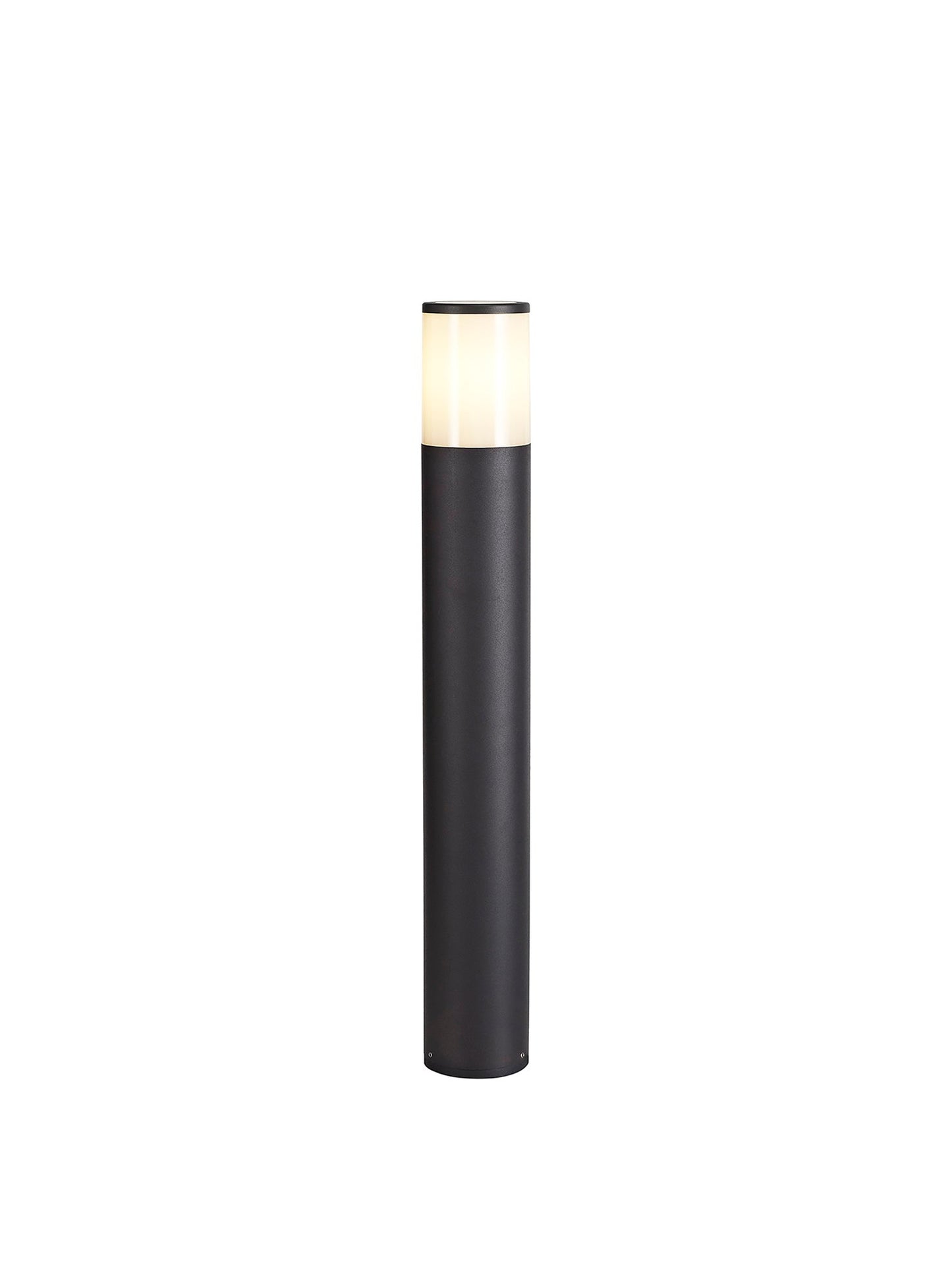 Paddock 65cm Post Lamp 1 x E27, IP54, Anthracite and Smoked, 2yrs Warranty