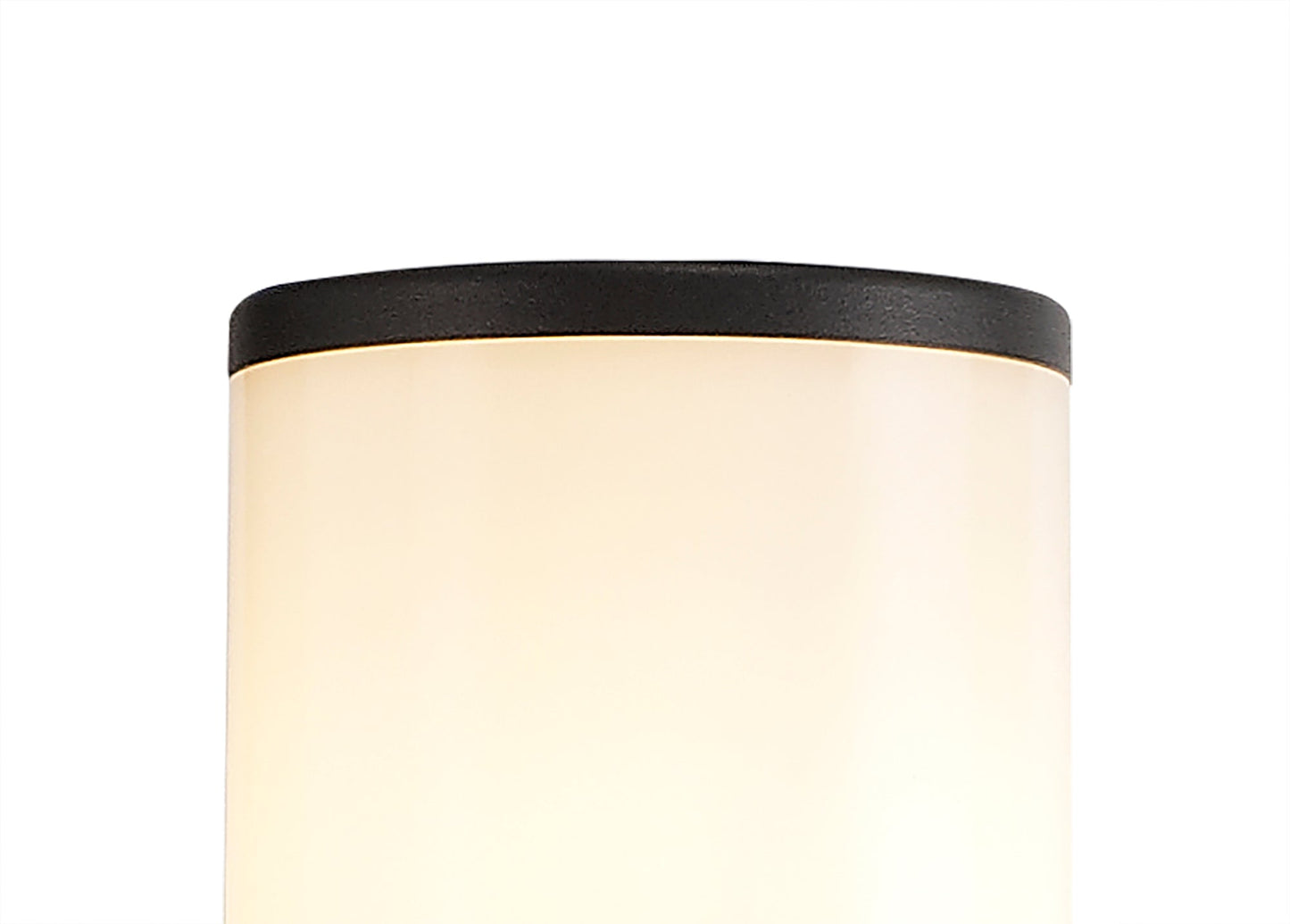 Paddock 90cm Post Lamp 1 x E27, IP54, Anthracite and Opal, 2yrs Warranty