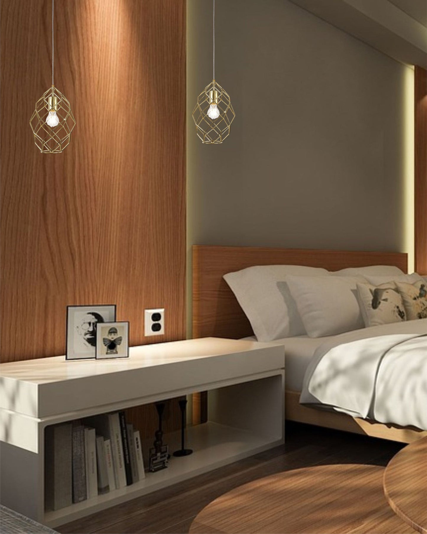 Peover Flush Ceiling, 1 x E27, Polished Brass
