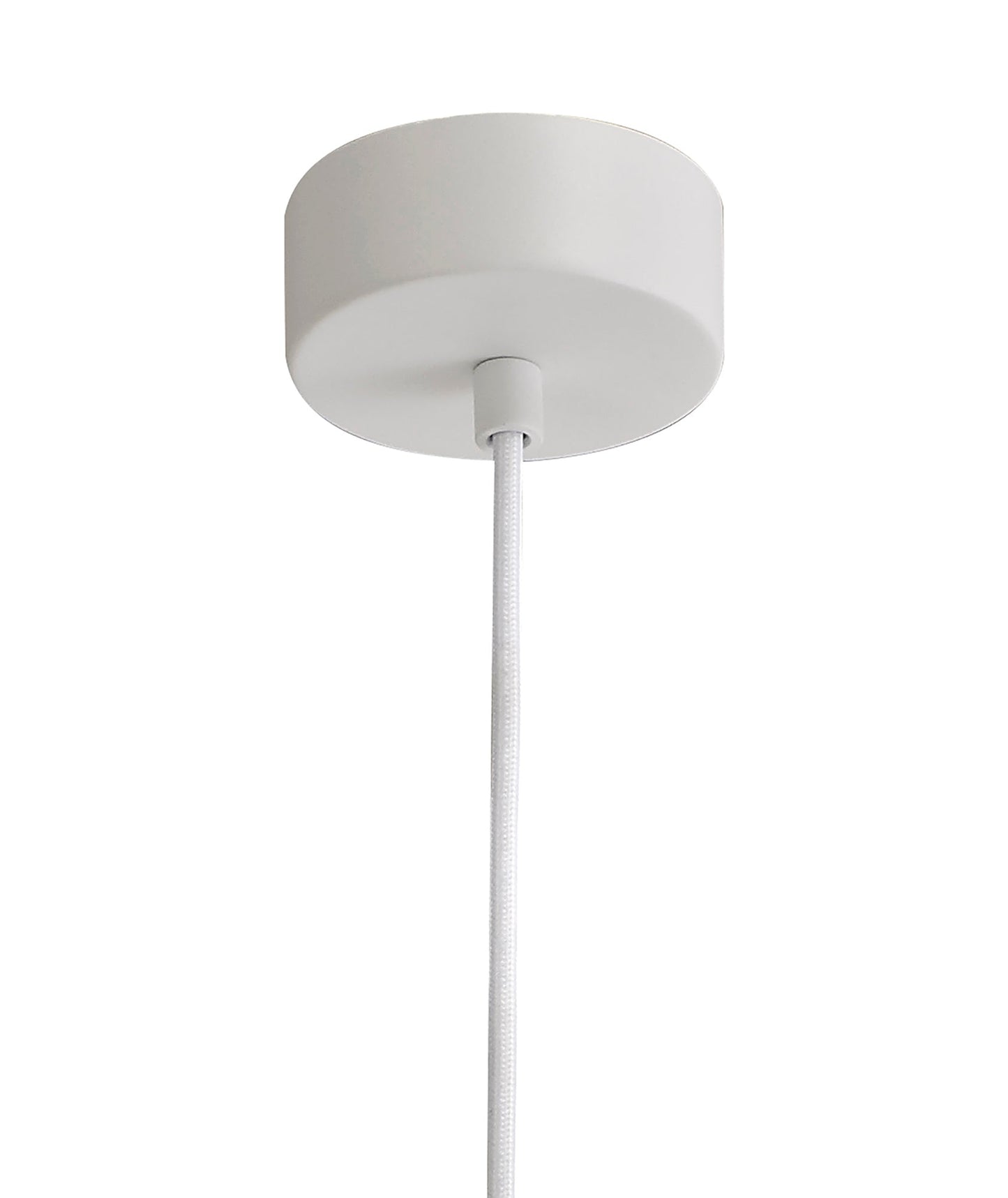Russet Pendant, 1 x E27, White Paintable Gypsum
