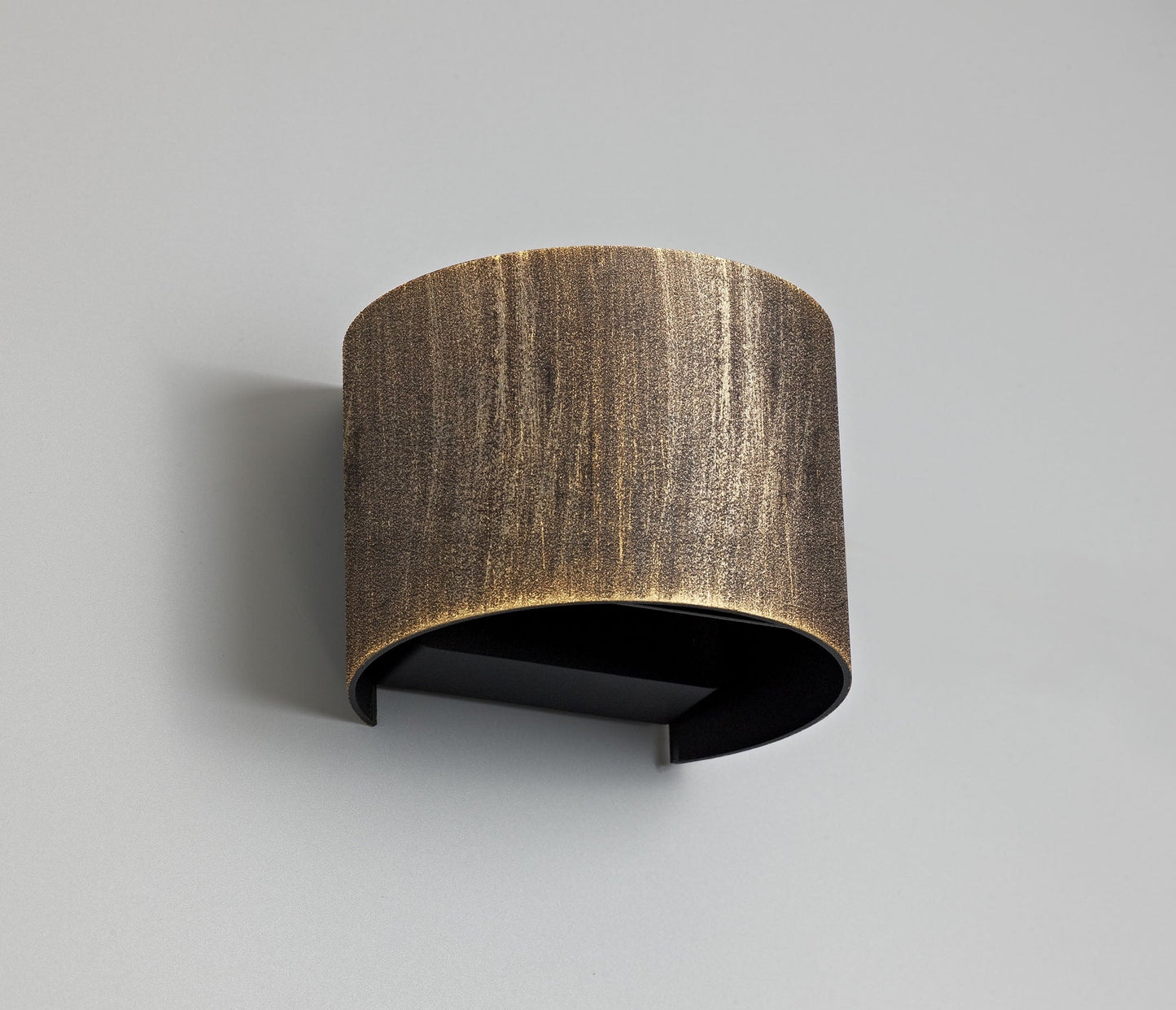 Selby Up & Downward Lighting Wall Lamp, 2 x 3W LED, 3000K, 410lm, IP54, Black and Gold, 3yrs Warranty