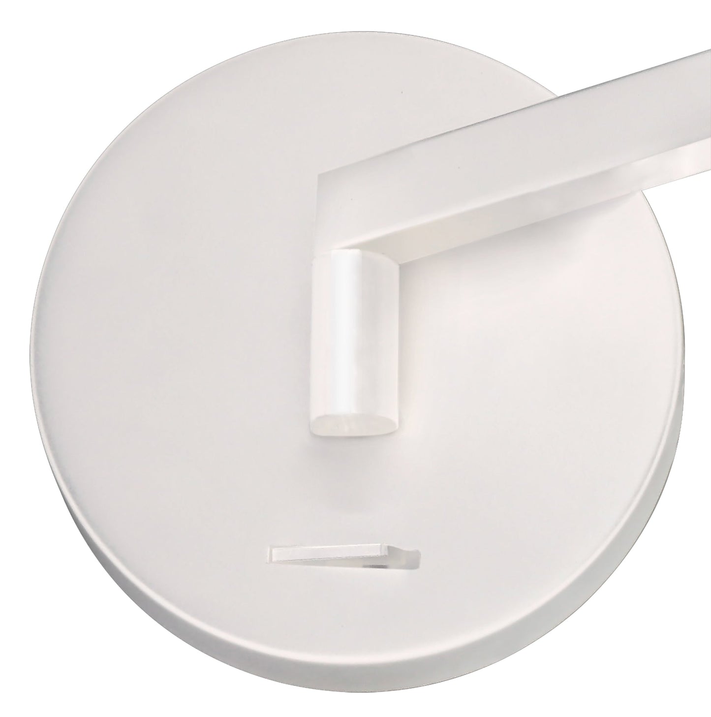 Somerford Switched Adjustable Wall Lamp and Reader, 1 x 8W LED, 3000K, Sand White, 3yrs Warranty