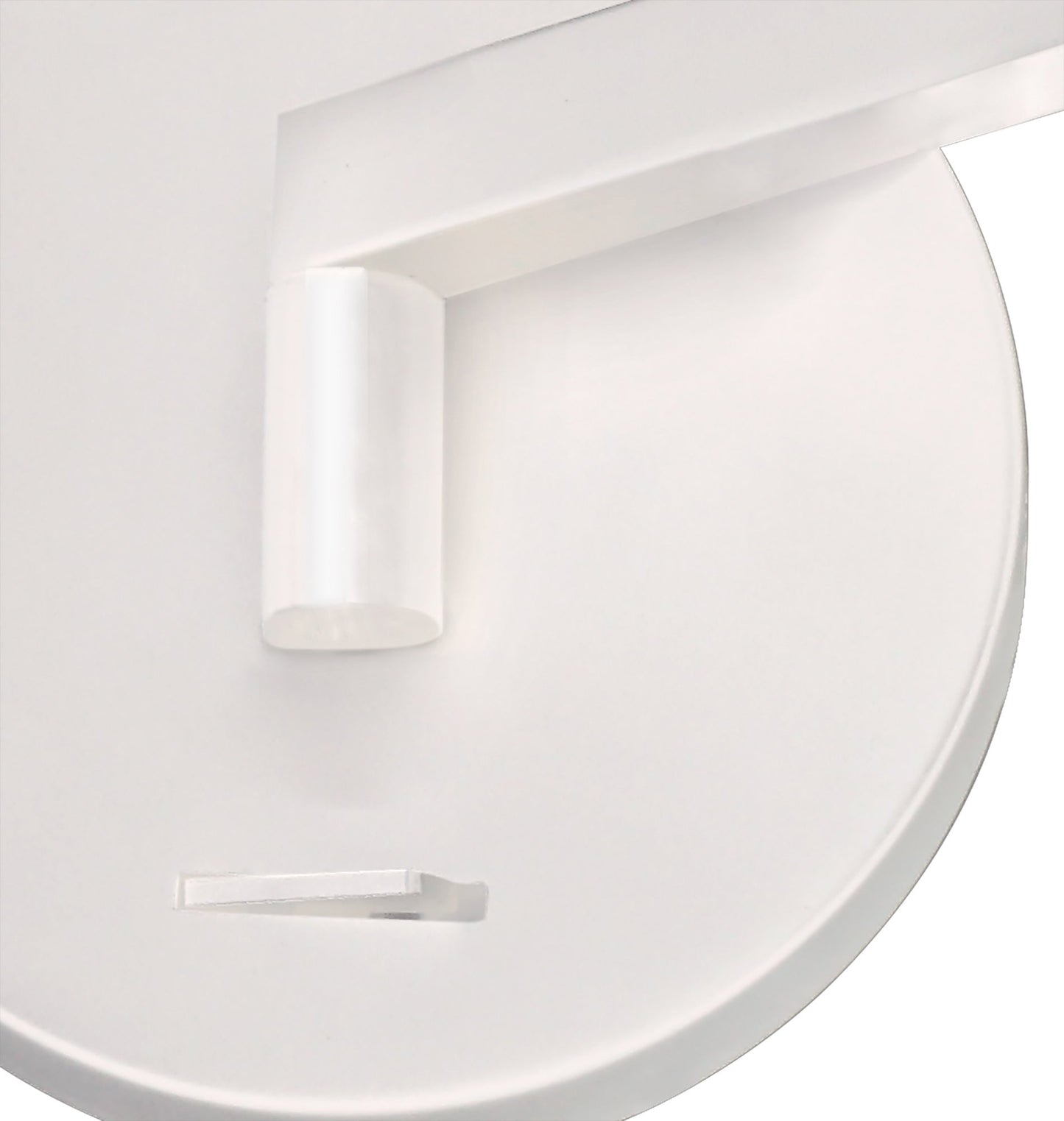 Somerford Switched Adjustable Wall Lamp and Reader, 1 x 8W LED, 3000K, Sand White, 3yrs Warranty