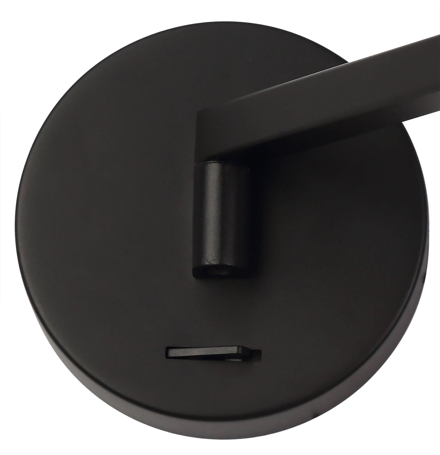 Somerford Switched Adjustable Wall Lamp and Reader, 1 x 8W LED, 3000K, Sand Black, 3yrs Warranty