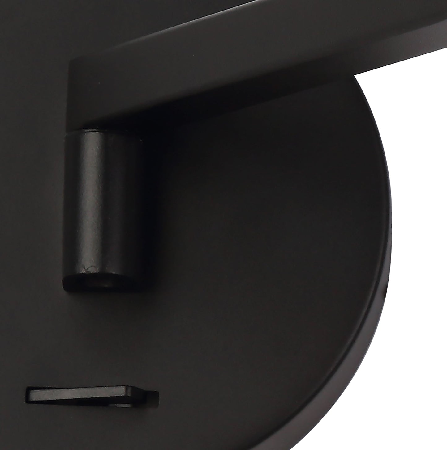 Somerford Switched Adjustable Wall Lamp and Reader, 1 x 8W LED, 3000K, Sand Black, 3yrs Warranty