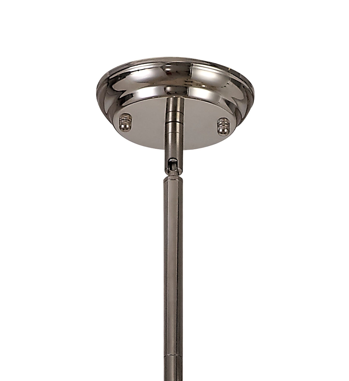Stanley Linear Pendant, 3 x E27, Polished Nickel and Frosted Glass 2