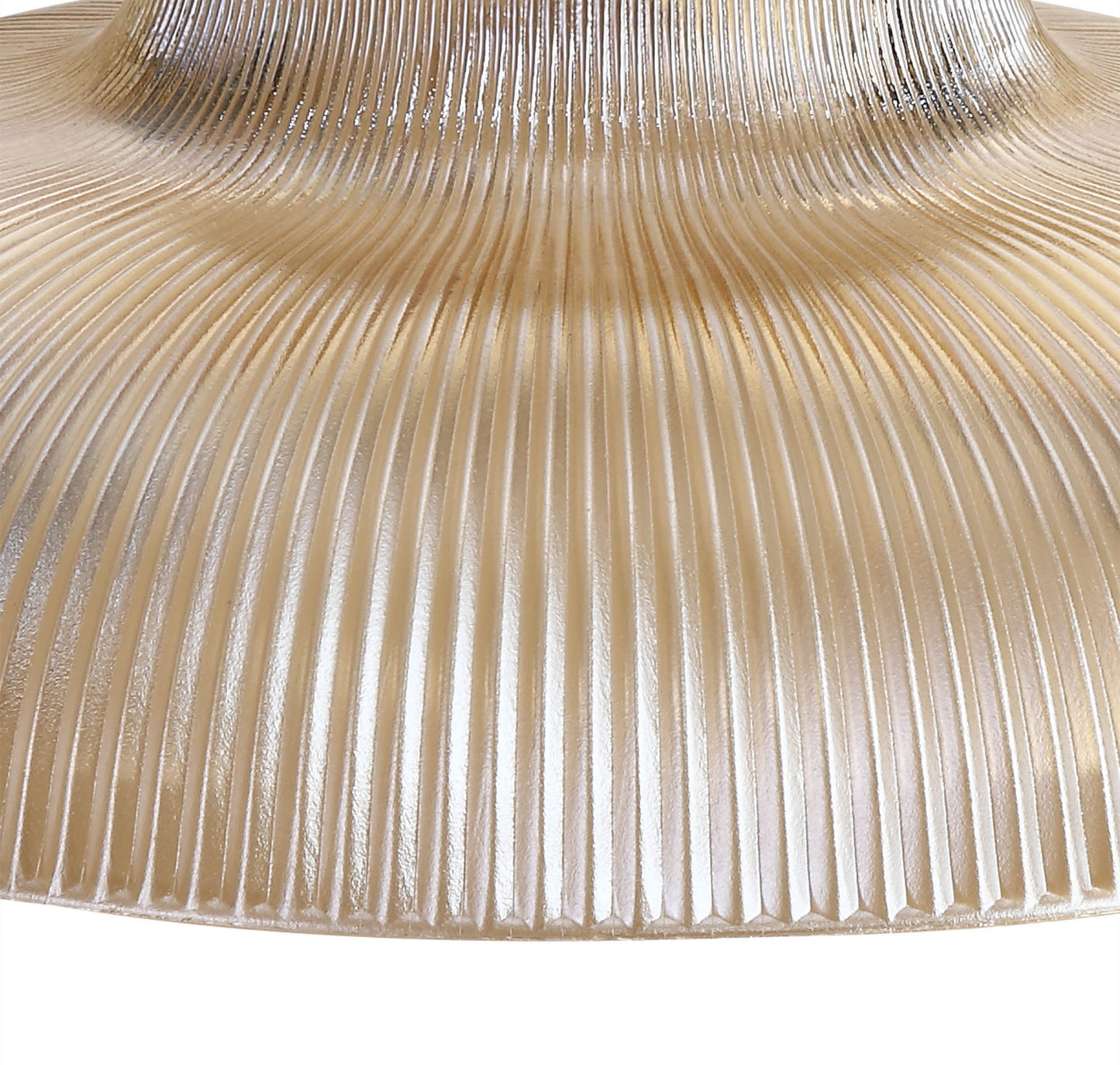 Stanley Round 30cm Amber Glass Lampshade