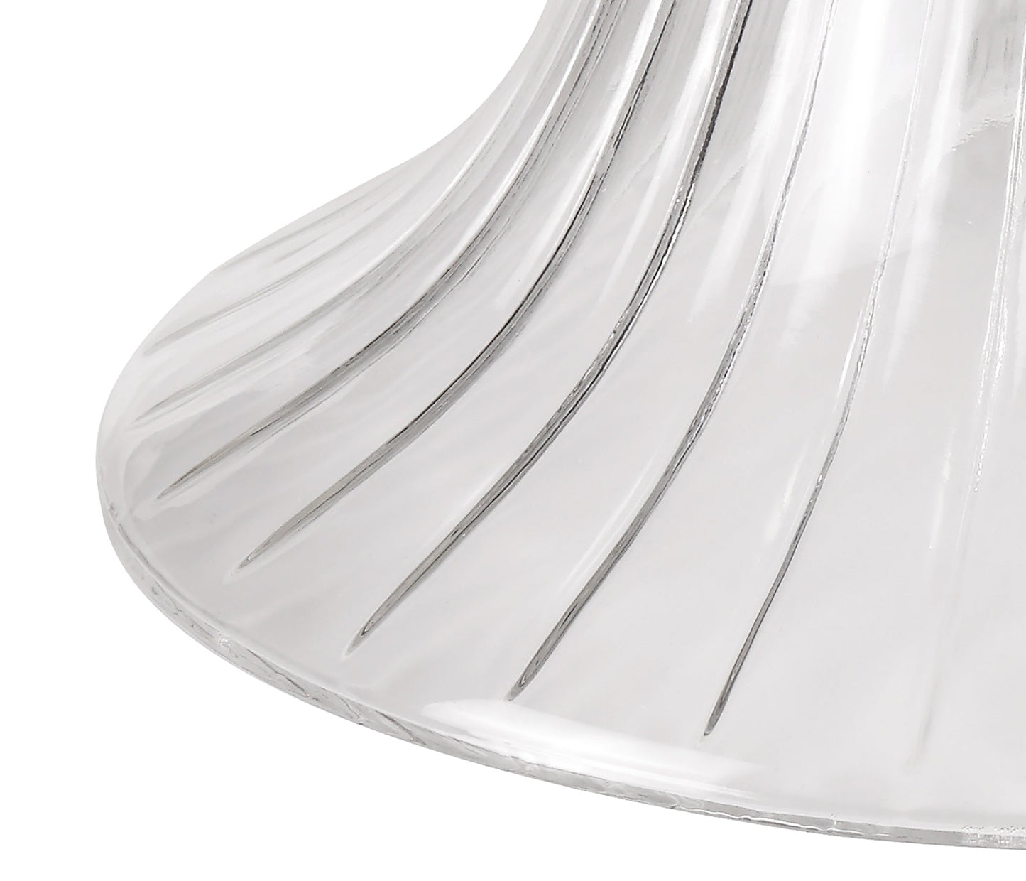 Stanley Bell 30cm Clear Glass Lampshade
