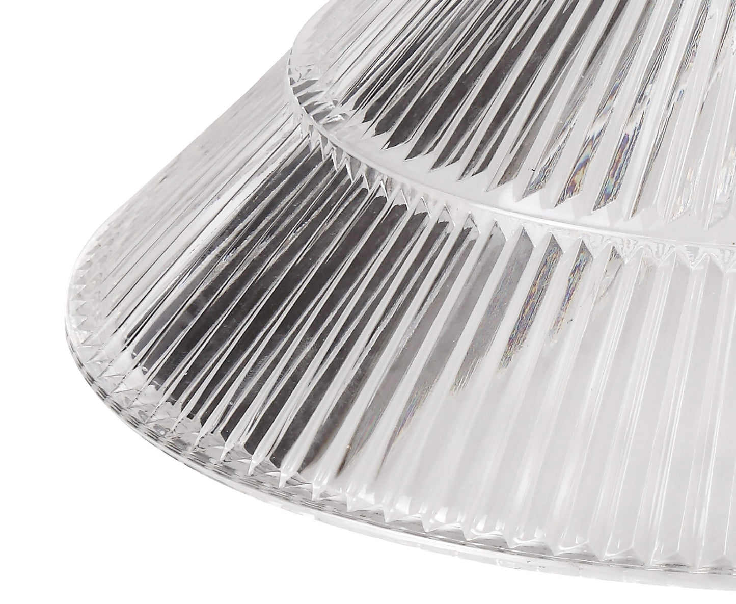 Stanley Cone 30cm Clear Glass Lampshade