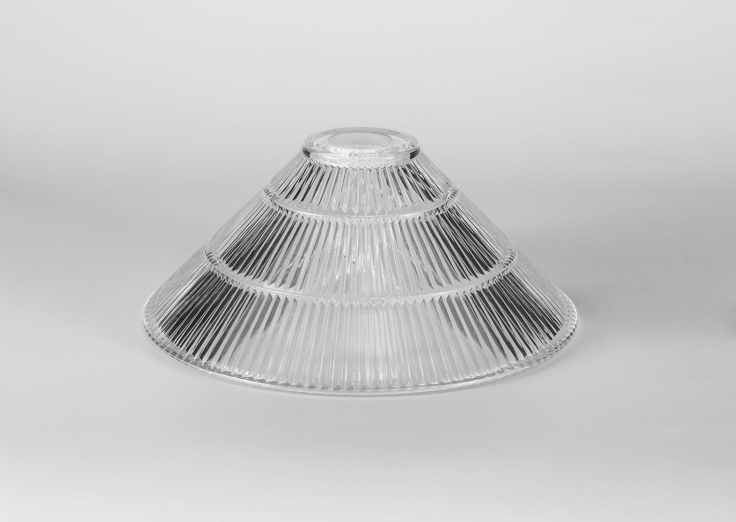 Stanley Cone 30cm Clear Glass Lampshade