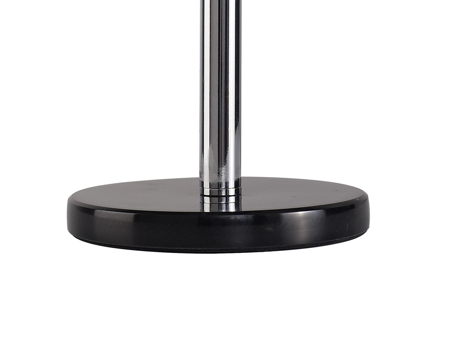 Stubbs Table Lamp, 3 x G9, Polished Chrome and Smoked Glass