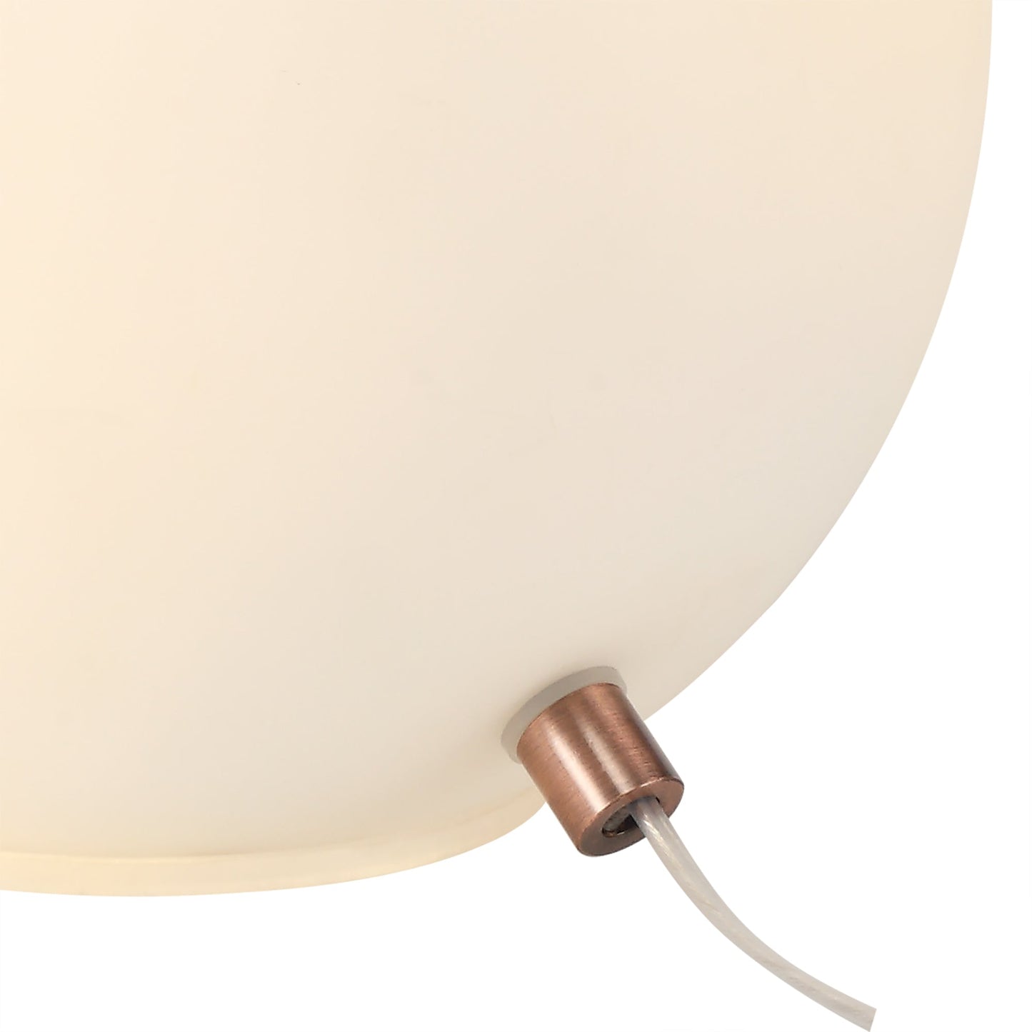 Stubbs Table Lamp, 1 x G9, Antique Copper and Opal Glass