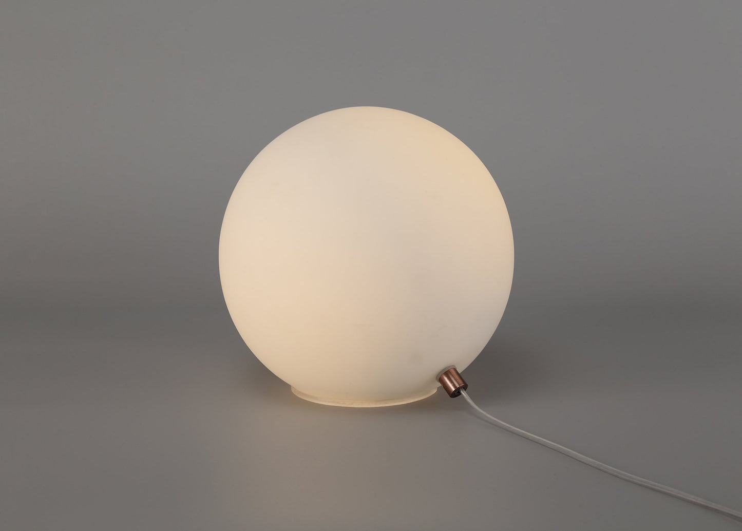 Stubbs Table Lamp, 1 x G9, Antique Copper and Opal Glass