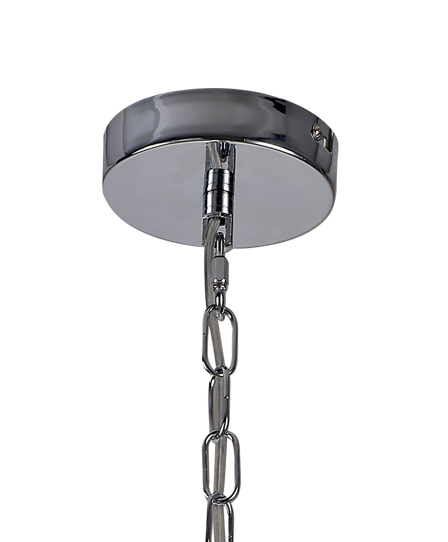 Tarporley Pendant, 1 Light E27, Polished Chrome 2