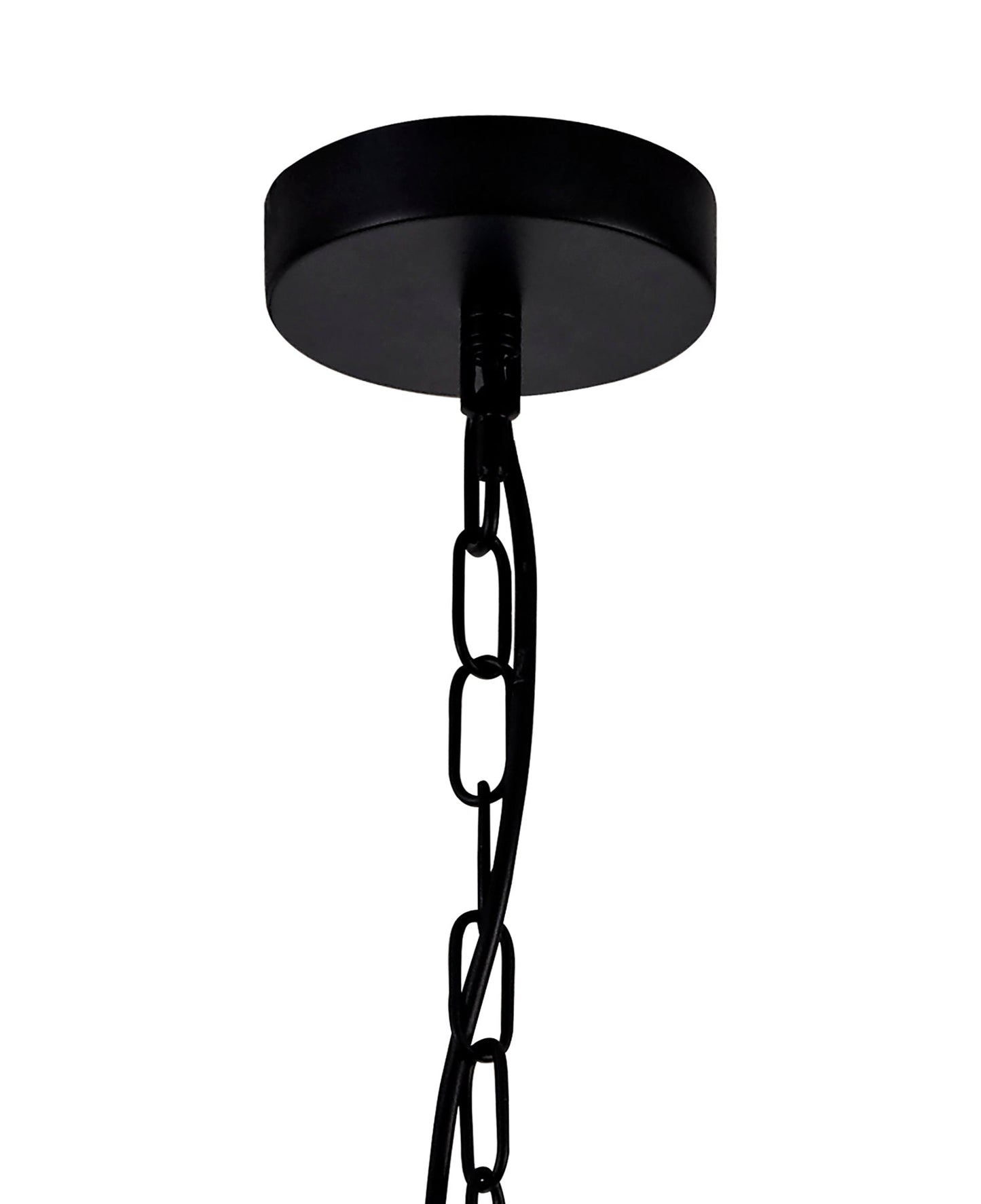 Tarporley Pendant, 1 Light E27, Matt Black 2