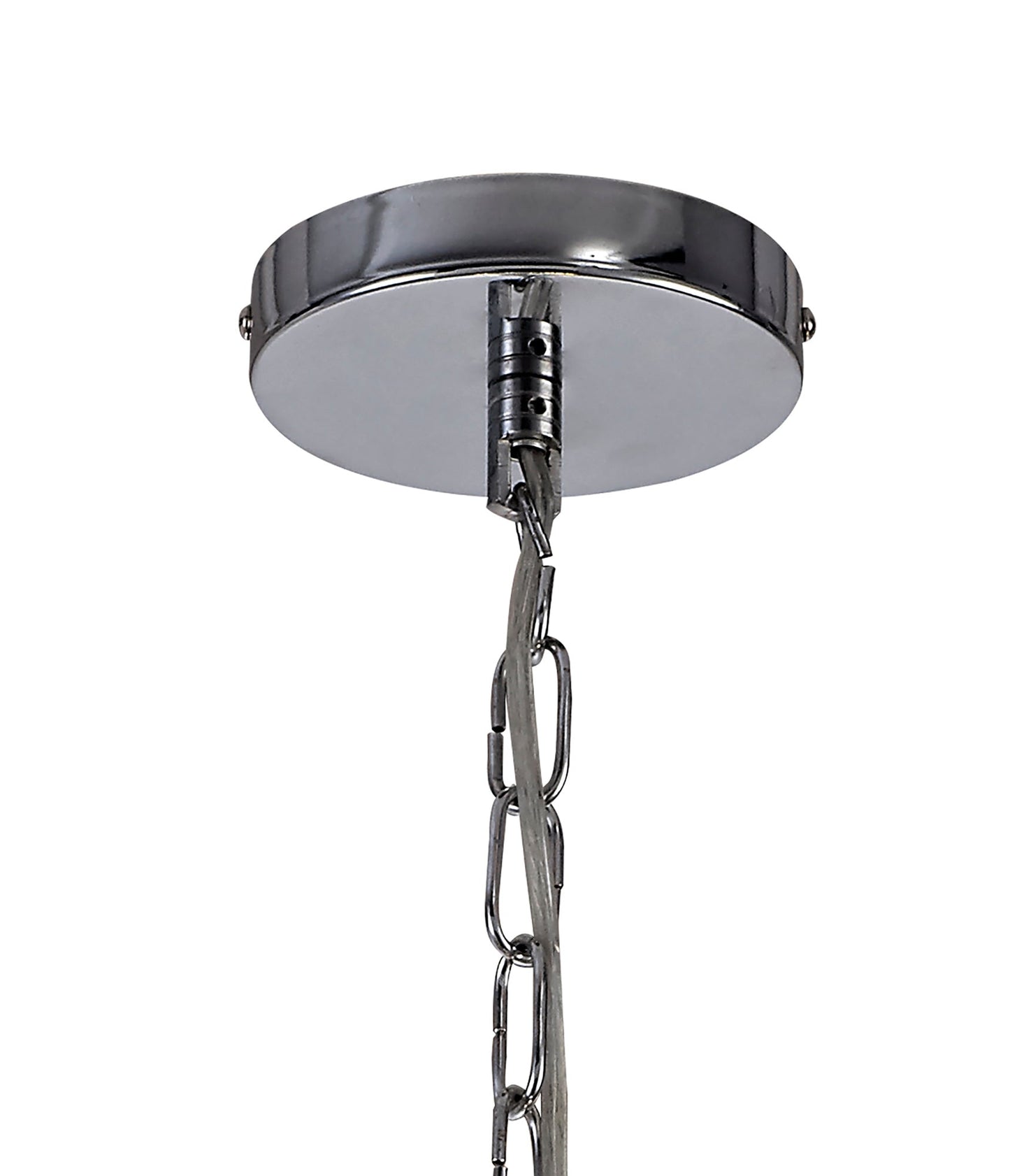 Tarporley Pendant, 2 Light E27, Polished Chrome 2