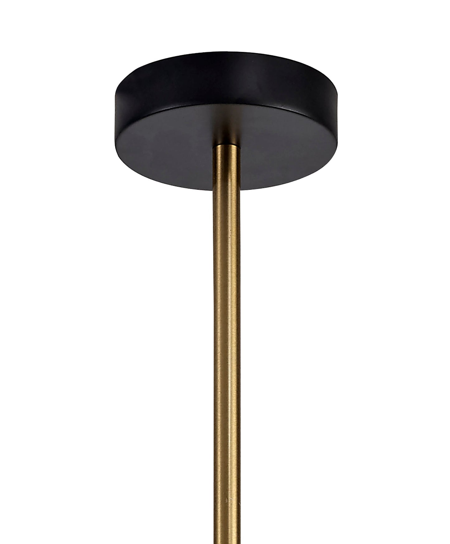 Tatton Pendant, 4 x E14, Black and Satin Gold 2
